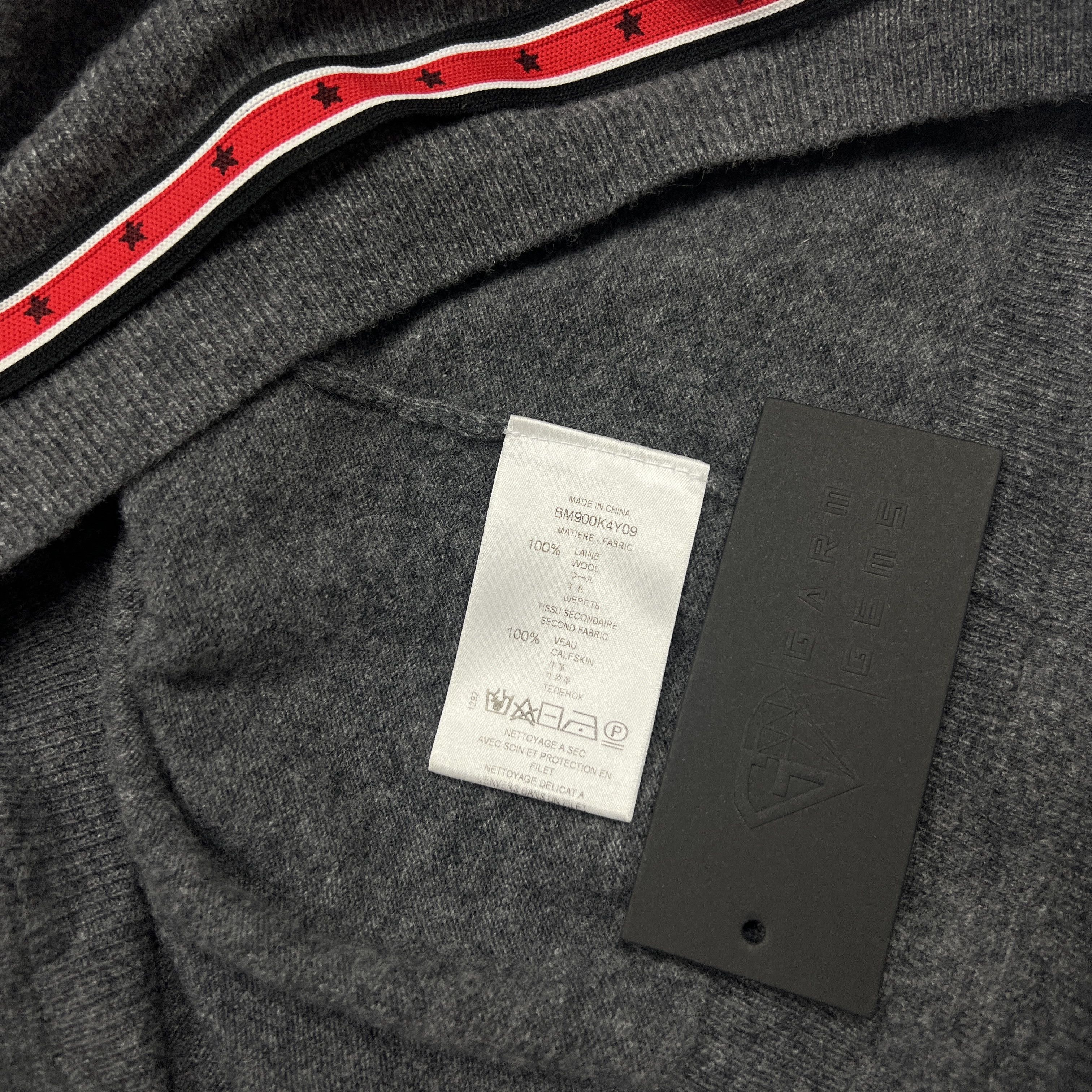 Givenchy Givenchy Leather Patch Star Tape Knit Wool Jumper Size US XL / EU 56 / 4 - 7 Thumbnail