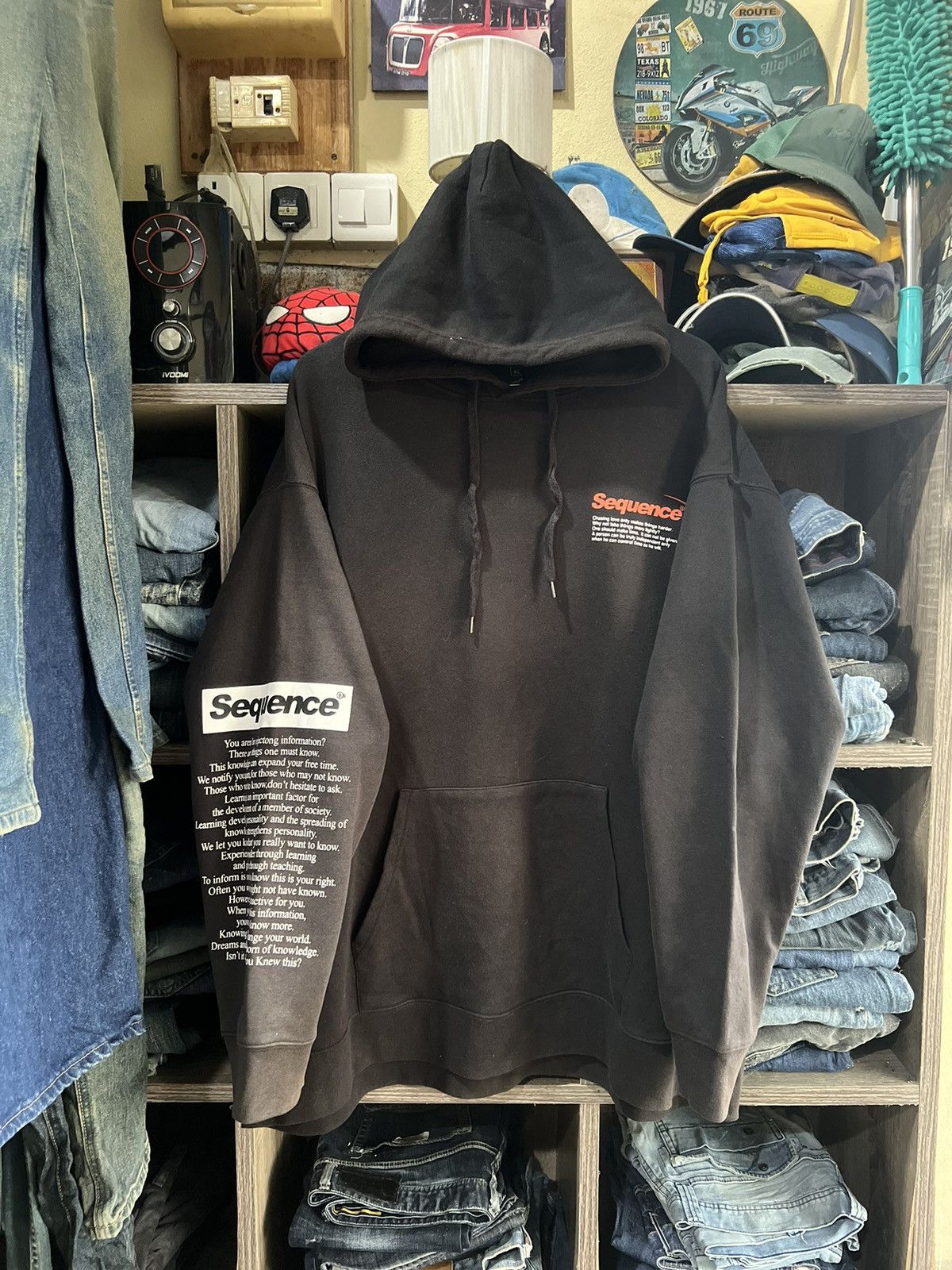 Other 🔥Oversize Rare Sequence B One Soul Hoodie Size US XXL / EU 58 / 5 - 2 Thumbnail