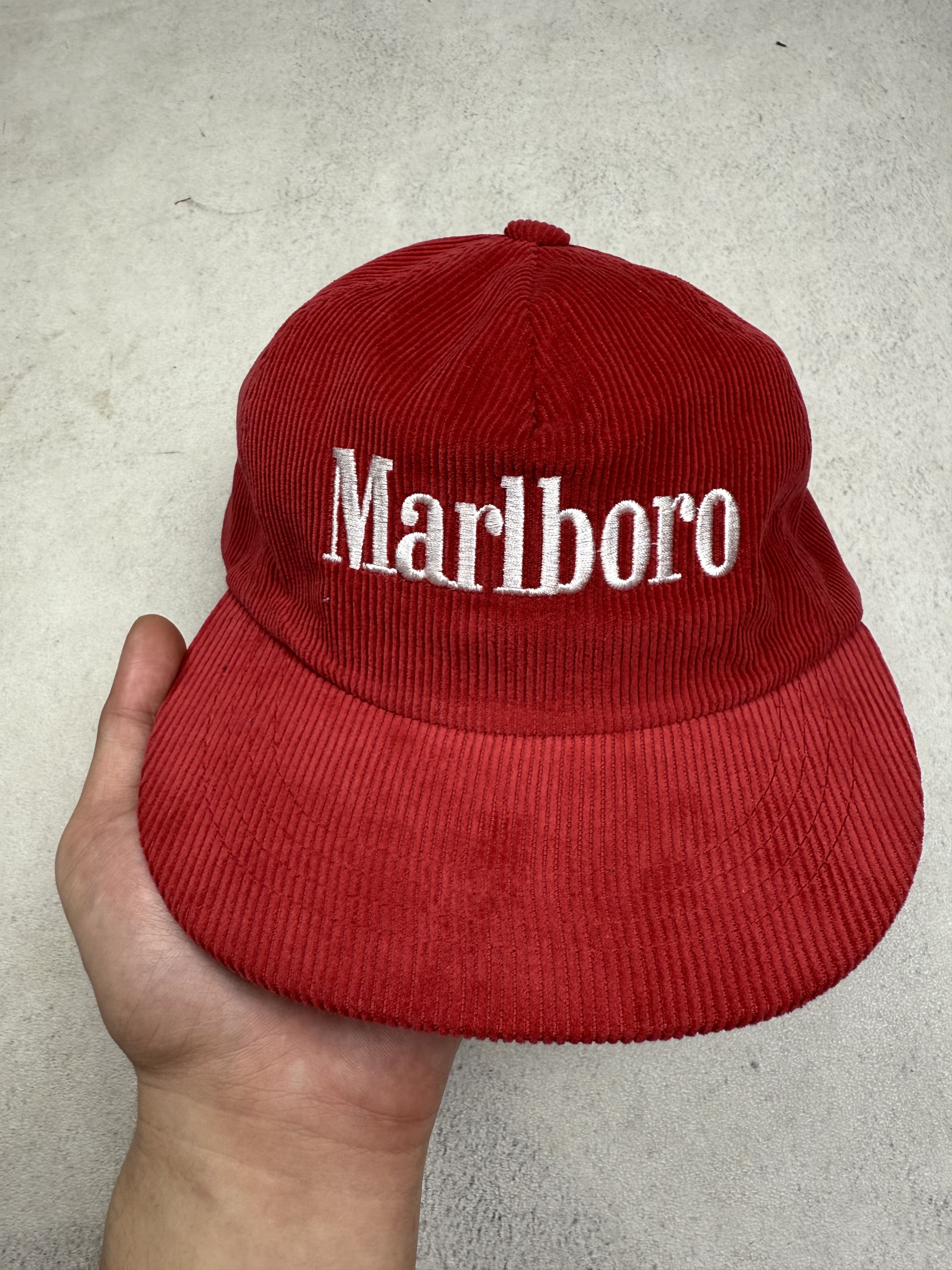 Marlboro Marlboro Corduroy Hat Size ONE SIZE - 2 Thumbnail