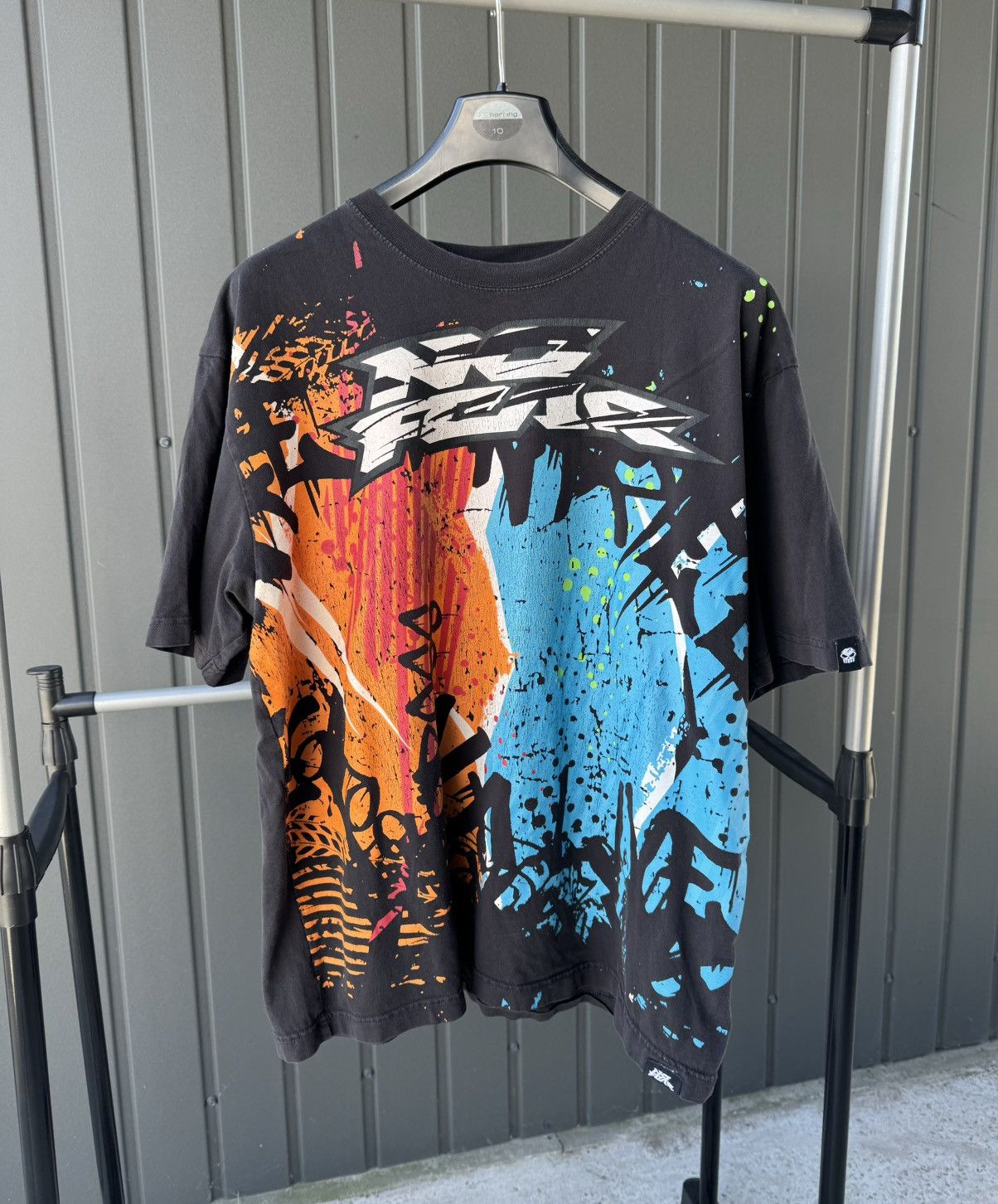 No Fear × Vintage Vintage No Fear All Over Print T Shirt Y2K SURF TEE Size US XL / EU 56 / 4 - 1 Thumbnail