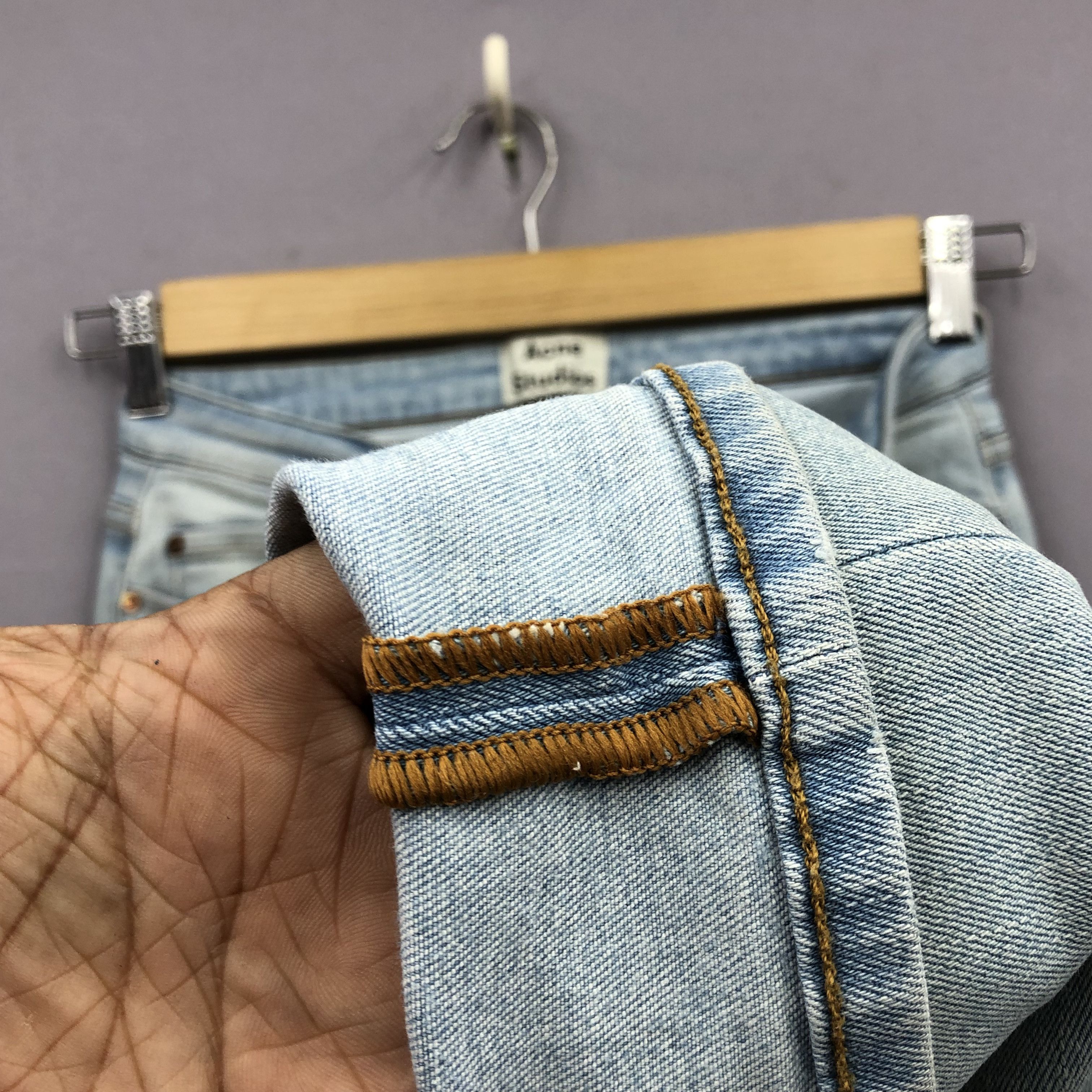 Acne Studios Vintage Acne Studio Skinny Jeans Acne Faded Light Wash Denim Size 26" / US 2 / IT 38 - 7 Thumbnail
