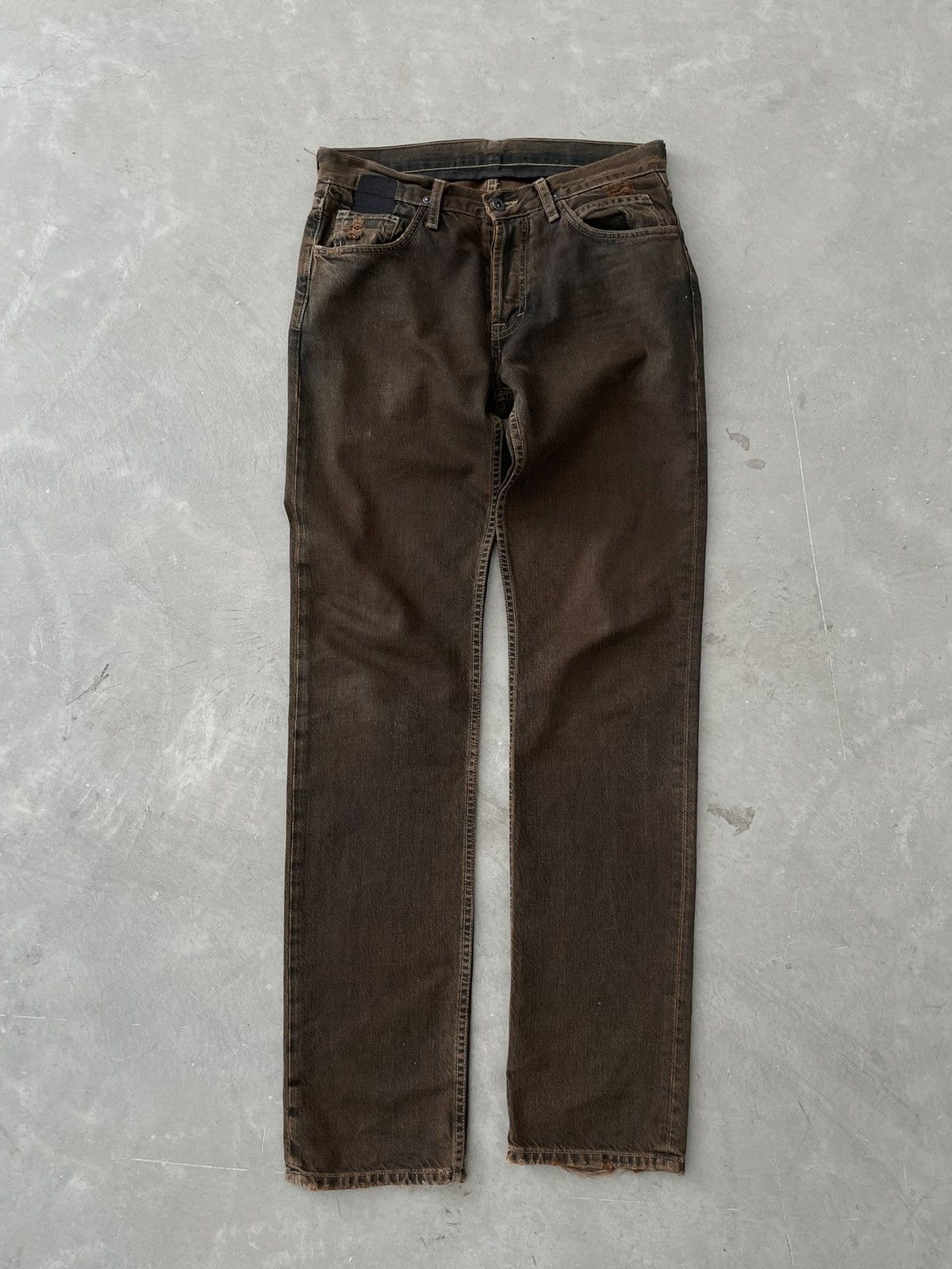 Rick Owens Rick Owens slab denim jeans | Grailed