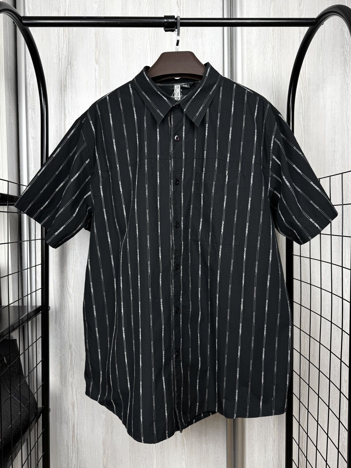 Oakley Oakley vintage monogram striped short sleeve rare shirt Size US XXL / EU 58 / 5 - 1 Thumbnail