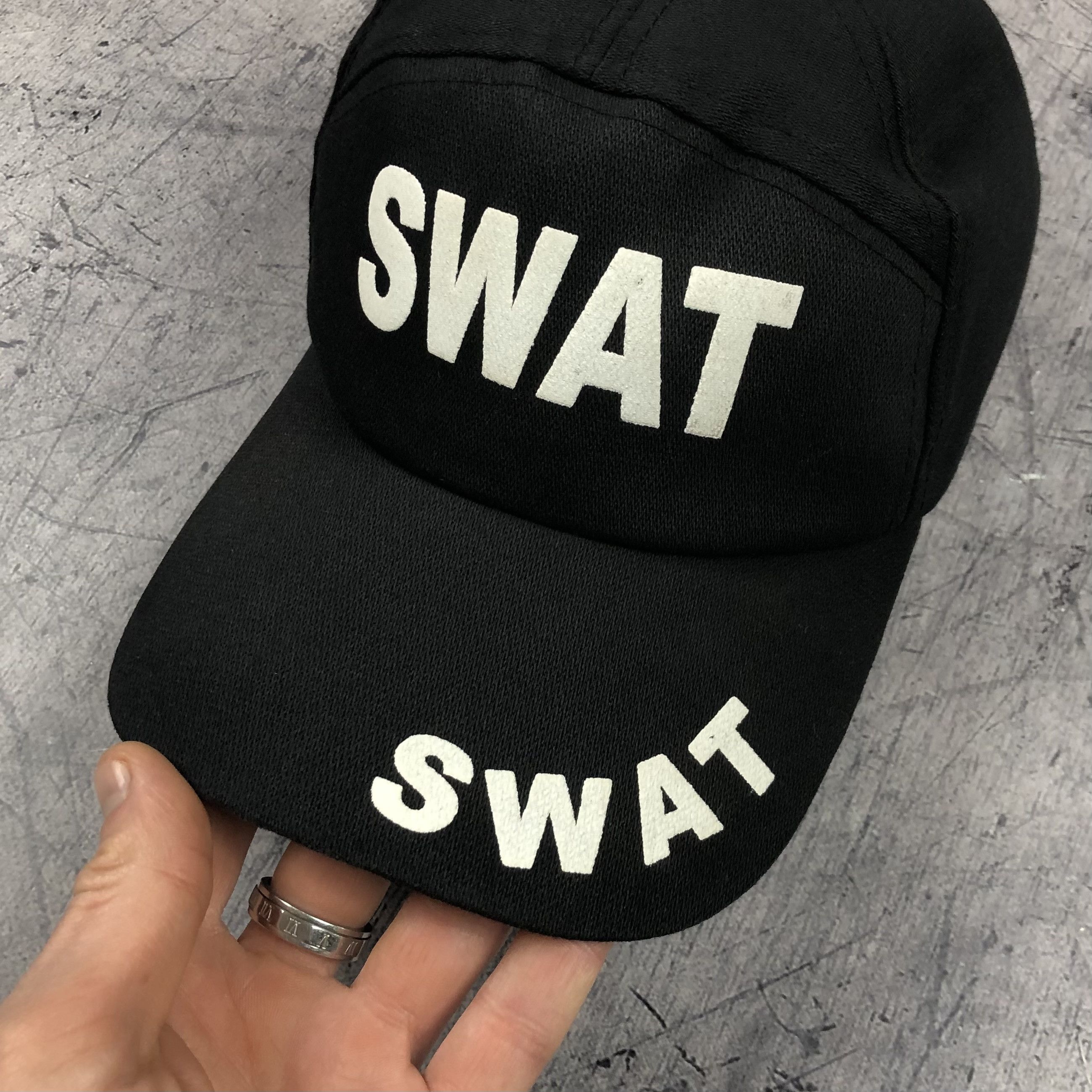 Hypebeast Vintage SWAT ACAB Police Skateboarding Cap Size ONE SIZE - 4 Thumbnail
