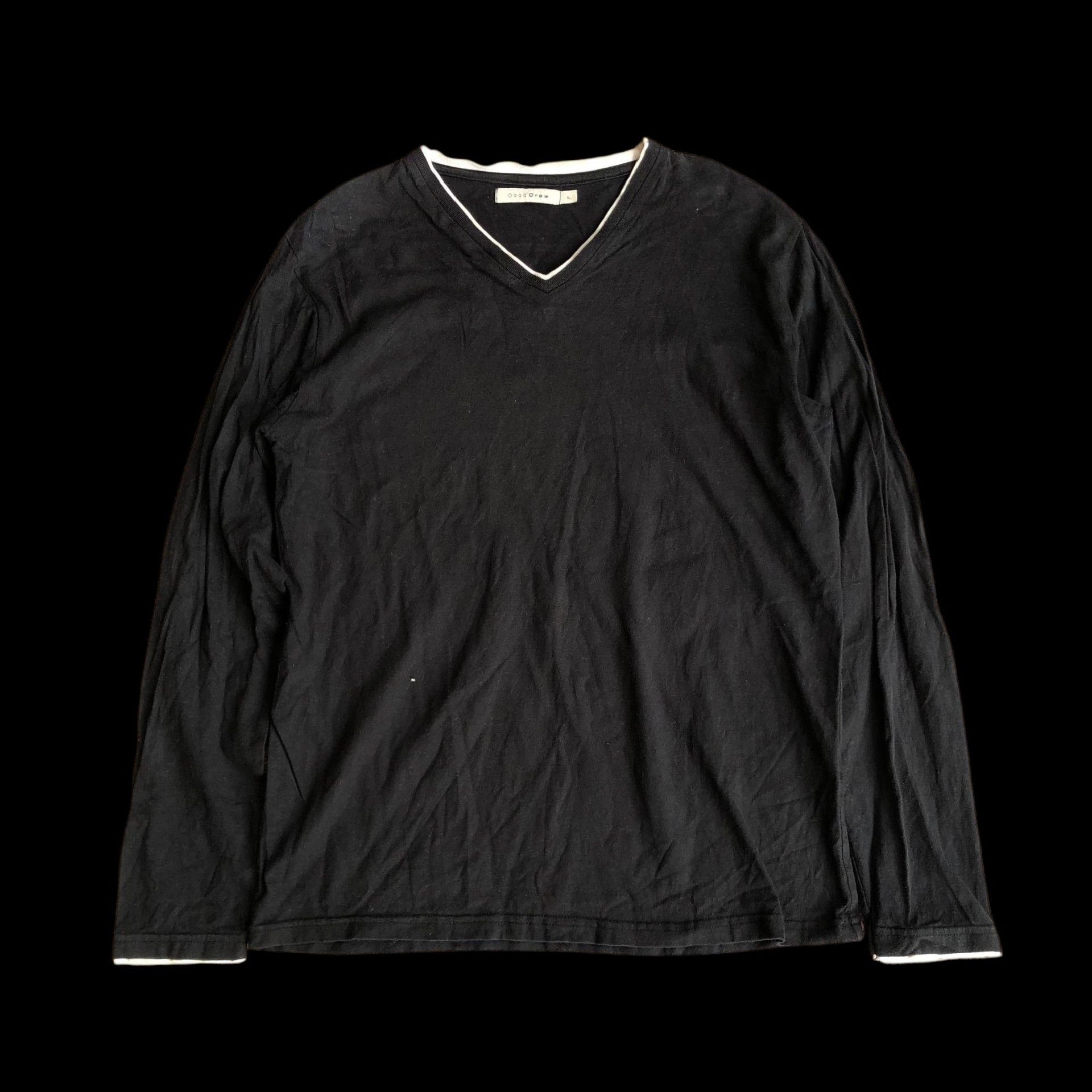 If Six Was Nine 2000s Double Layer Good Crew Vkei Style Size US L / EU 52-54 / 3 - 1 Thumbnail