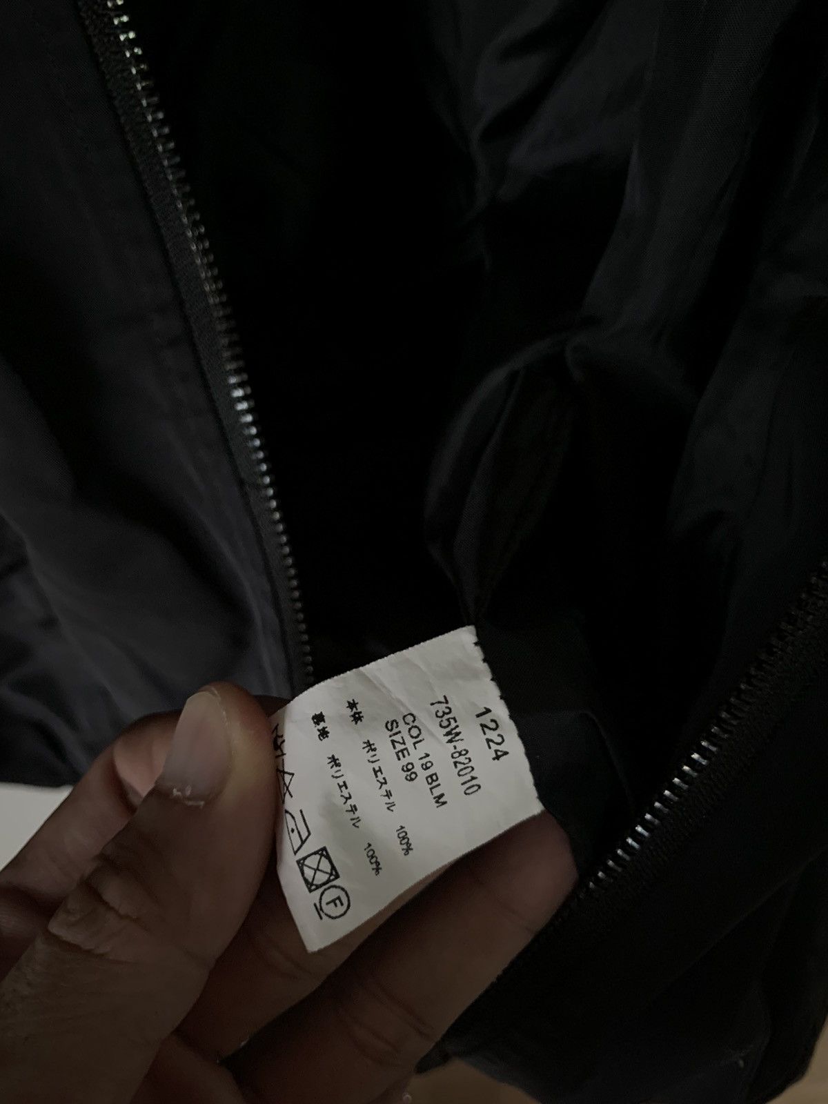 20471120 × Beauty Beast × If Six Was Nine Barak Bulky Crop Bomber Jacket Size US M / EU 48-50 / 2 - 3 Thumbnail