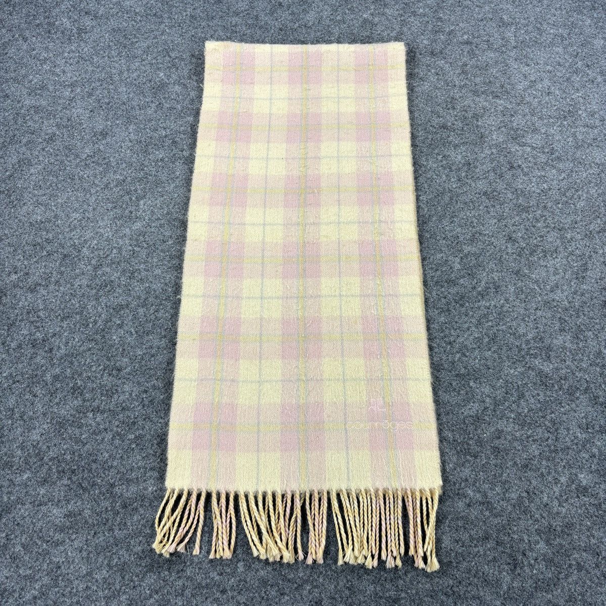 Courreges × Vintage Courreges Scarf # D758 # Muffler # Neckwear Size ONE SIZE - 6 Thumbnail