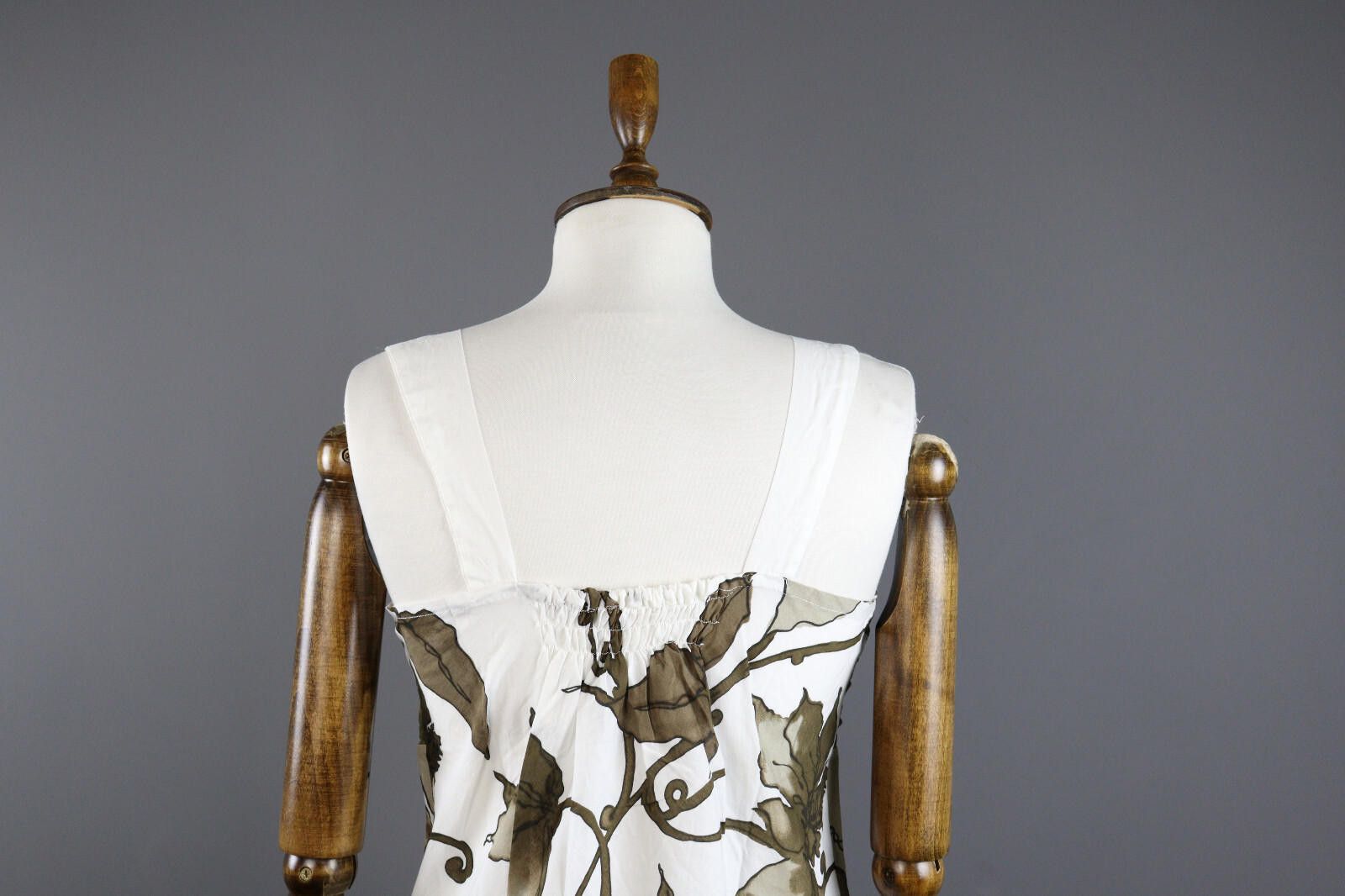 Designer Elisa Cavaletti Floral Summer Beach Party Dress Size 42 Size M / US 6-8 / IT 42-44 - 6 Thumbnail