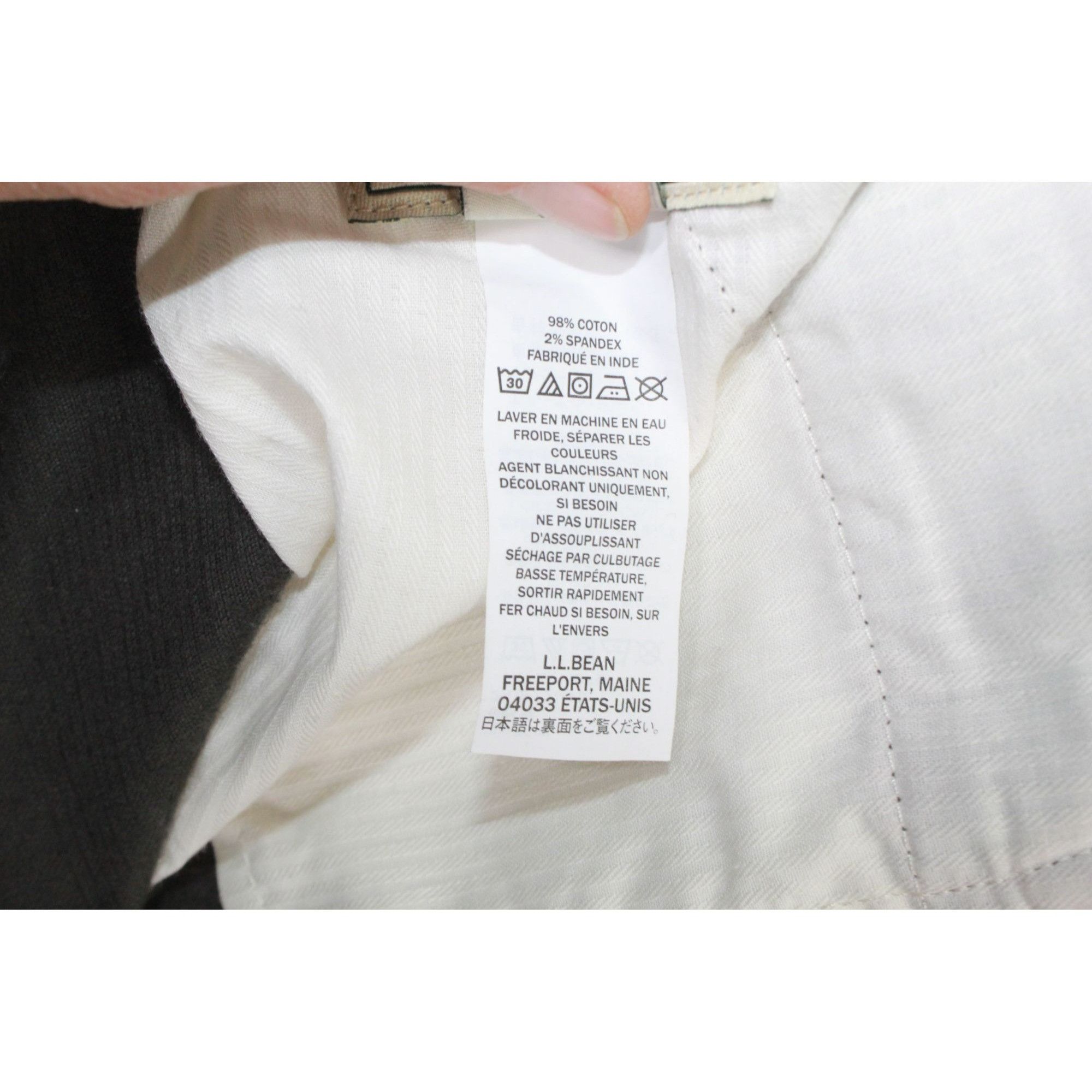 L.L. Bean LL Bean Men's Stretch Country Corduroy Pants Plain Front Size US 40 / EU 56 - 8 Thumbnail