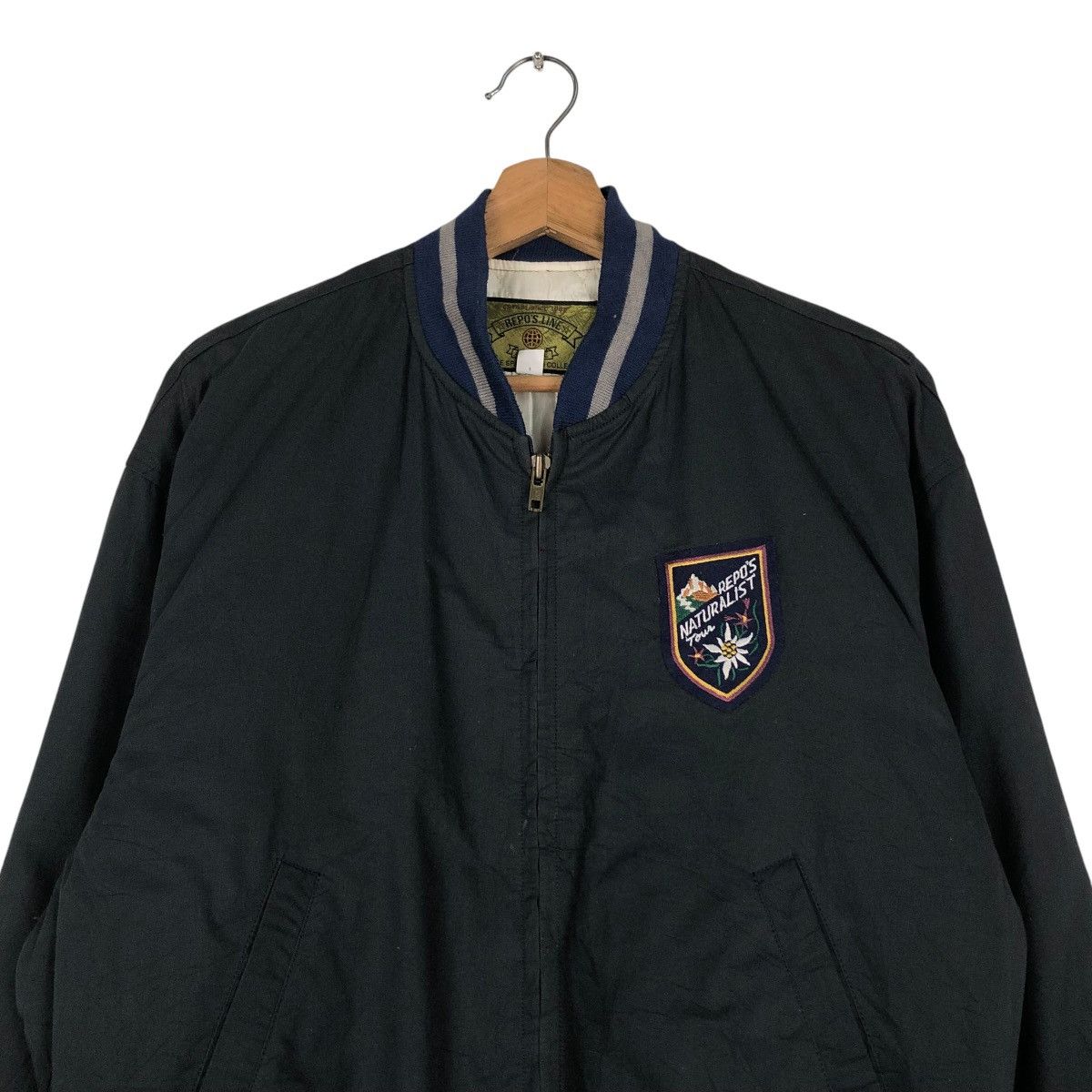 Japanese Brand 🔥VINTAGE BOMBER JACKET FLY REPO’S LINE ISSEY MIYAKE Size US M / EU 48-50 / 2 - 3 Thumbnail