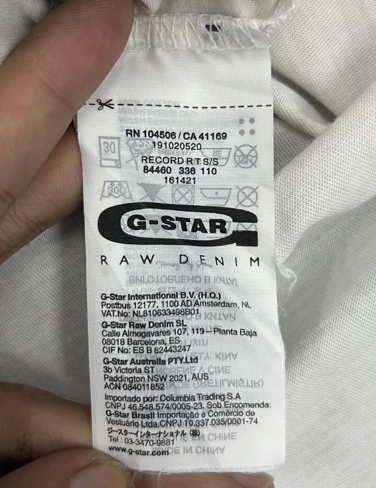 G-Star × Vintage G-STAR RAW G-Star print T-shirt, men's Size US L / EU 52-54 / 3 - 10 Thumbnail