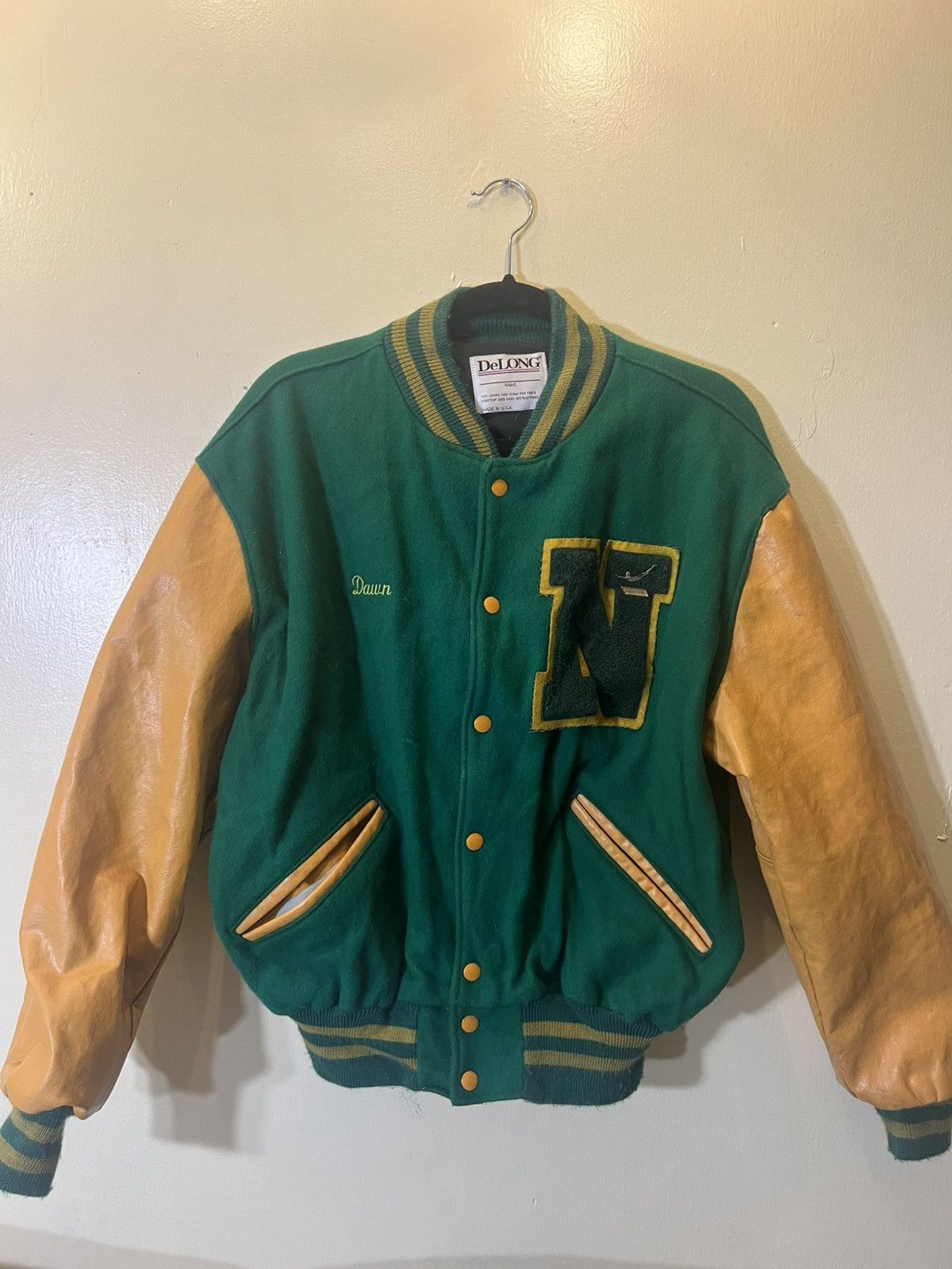 Delong × Vintage Vintage “Titans soccer” Varsjty Jacket Size US L / EU 52-54 / 3 - 1 Thumbnail