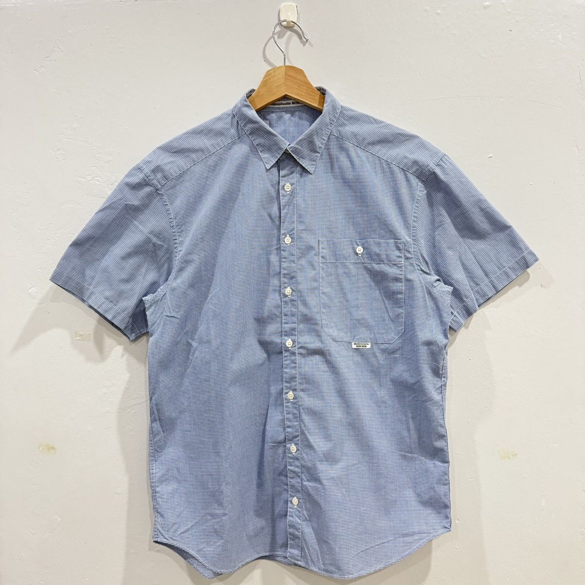 Issey Miyake Mademoiselle Non Non Checkered Shirt Button Ups Size US M / EU 48-50 / 2 - 1 Thumbnail