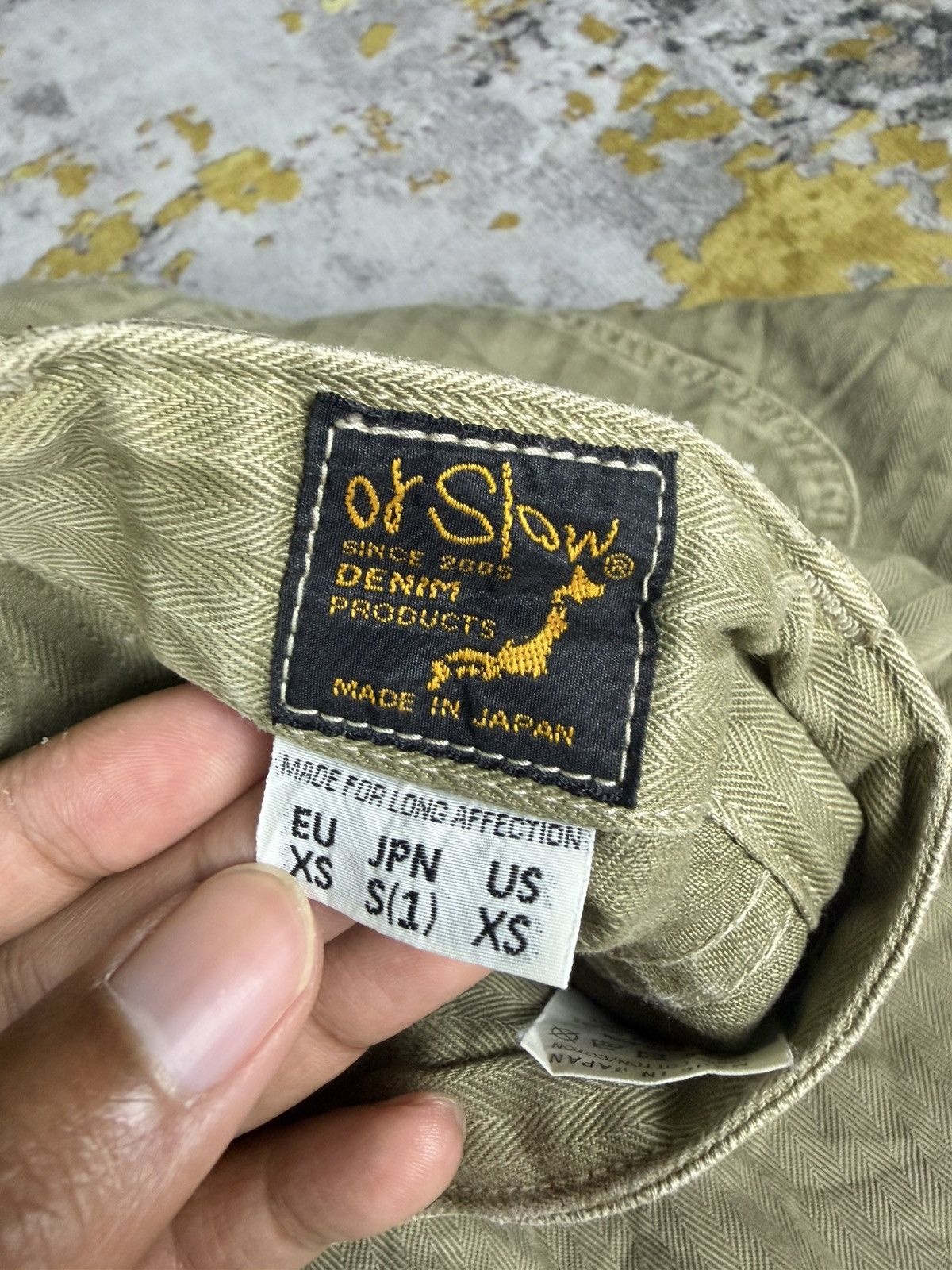 Orslow Orslow Herringbone Fatigue Pants Size US 30 / EU 46 - 4 Thumbnail
