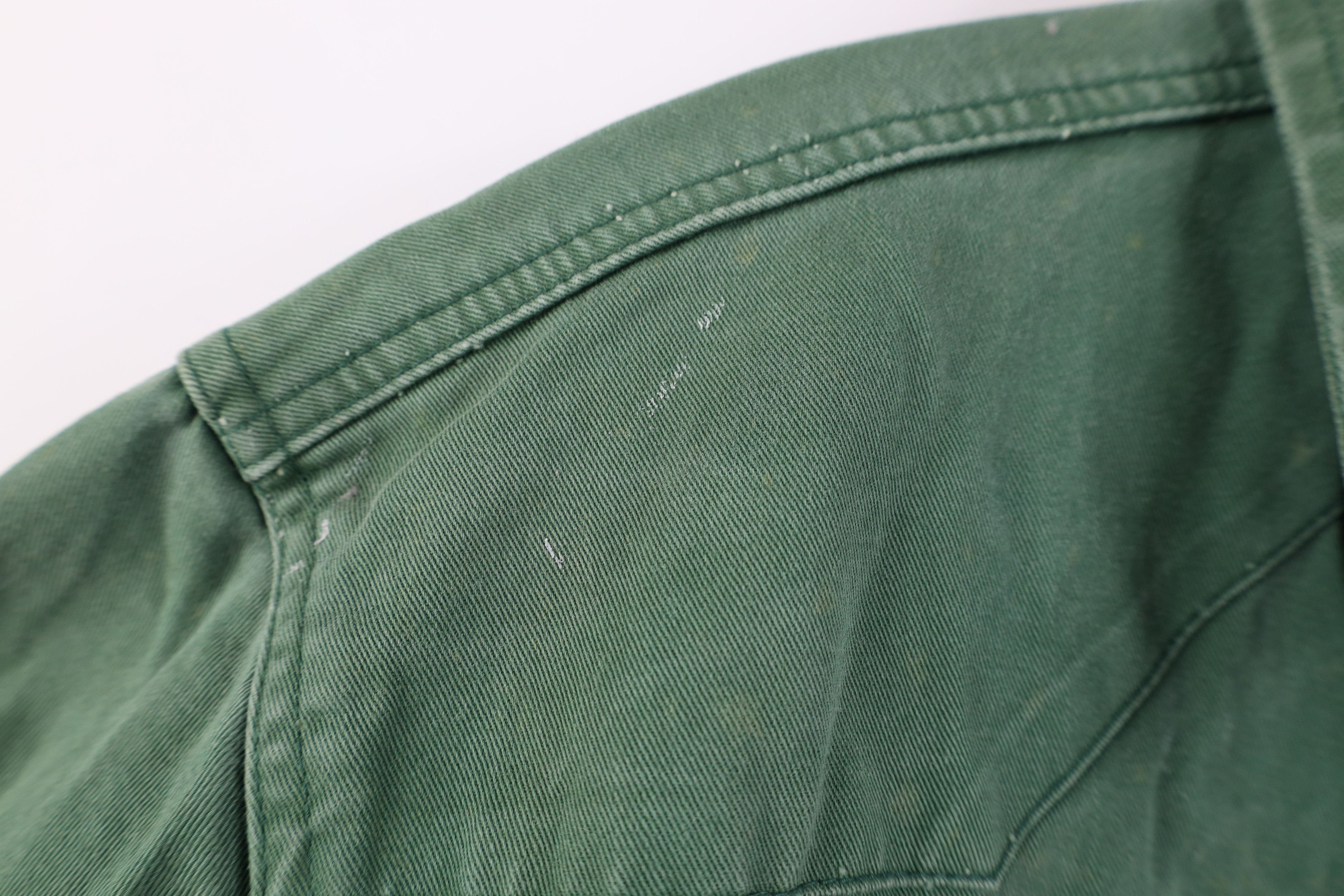 Vintage Vintage 90s Streetwear Heavy Twill Western Snap Button Shirt Size US XL / EU 56 / 4 - 8 Thumbnail
