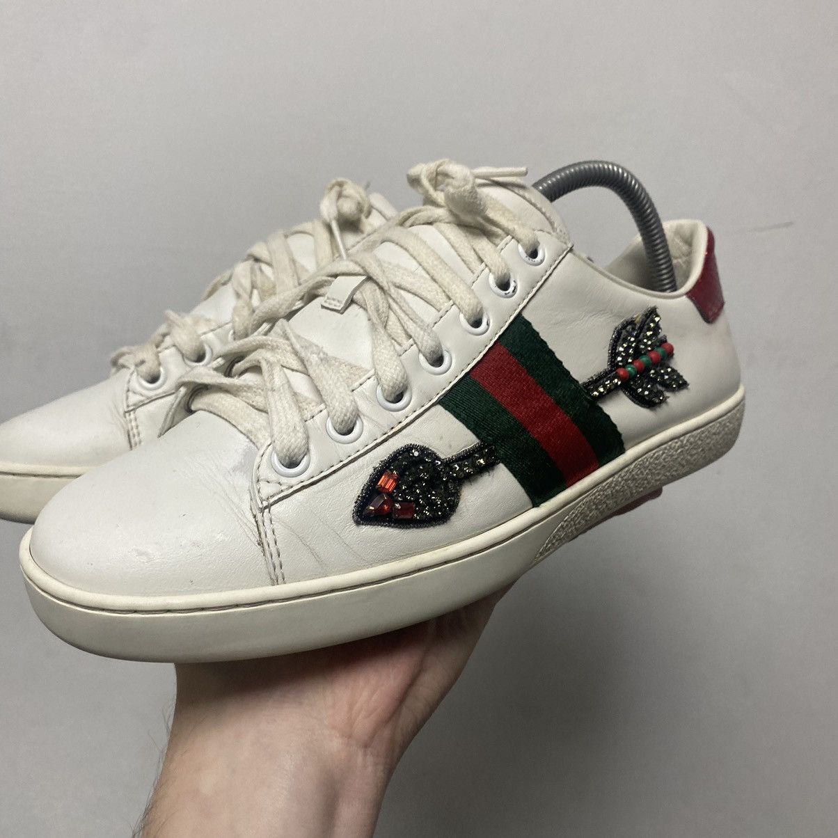 Gucci Gucci sneakers low Luxury are arrow Size US 6 / IT 36 - 6 Thumbnail