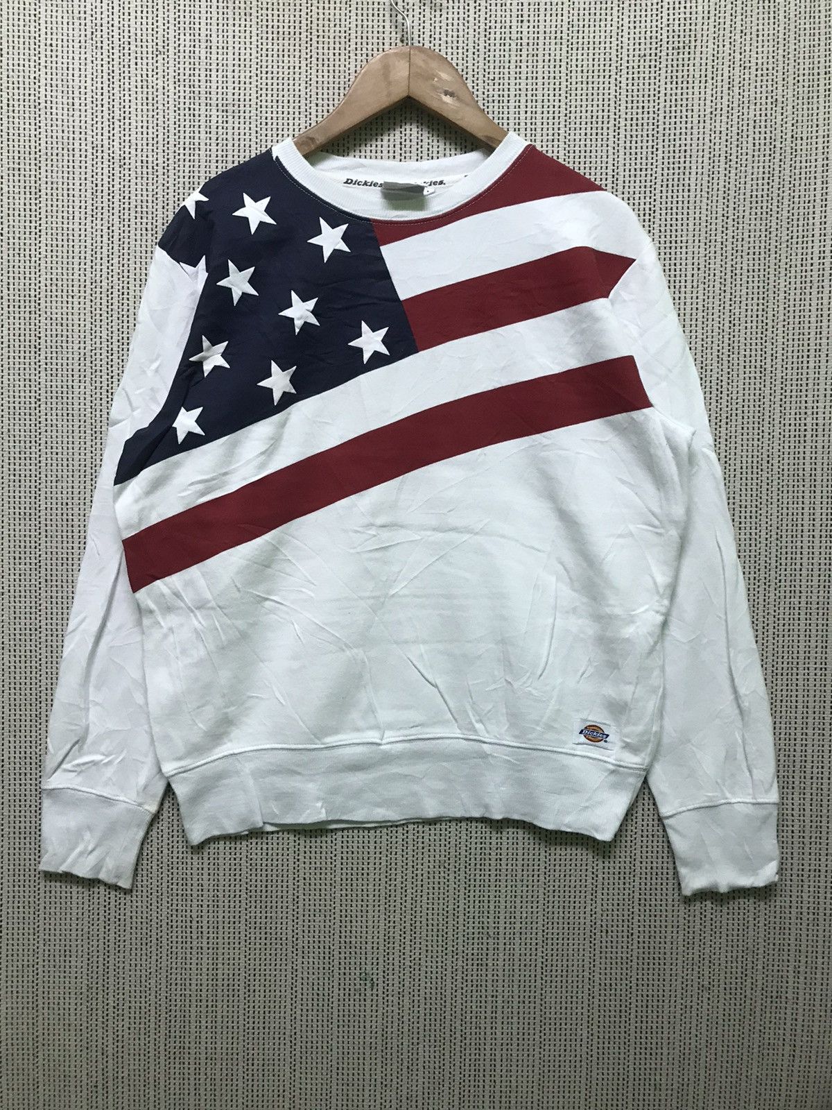 Dickies × Vintage Very rare ‼️ vintage dickies white sweatshirt Size US L / EU 52-54 / 3 - 2 Thumbnail