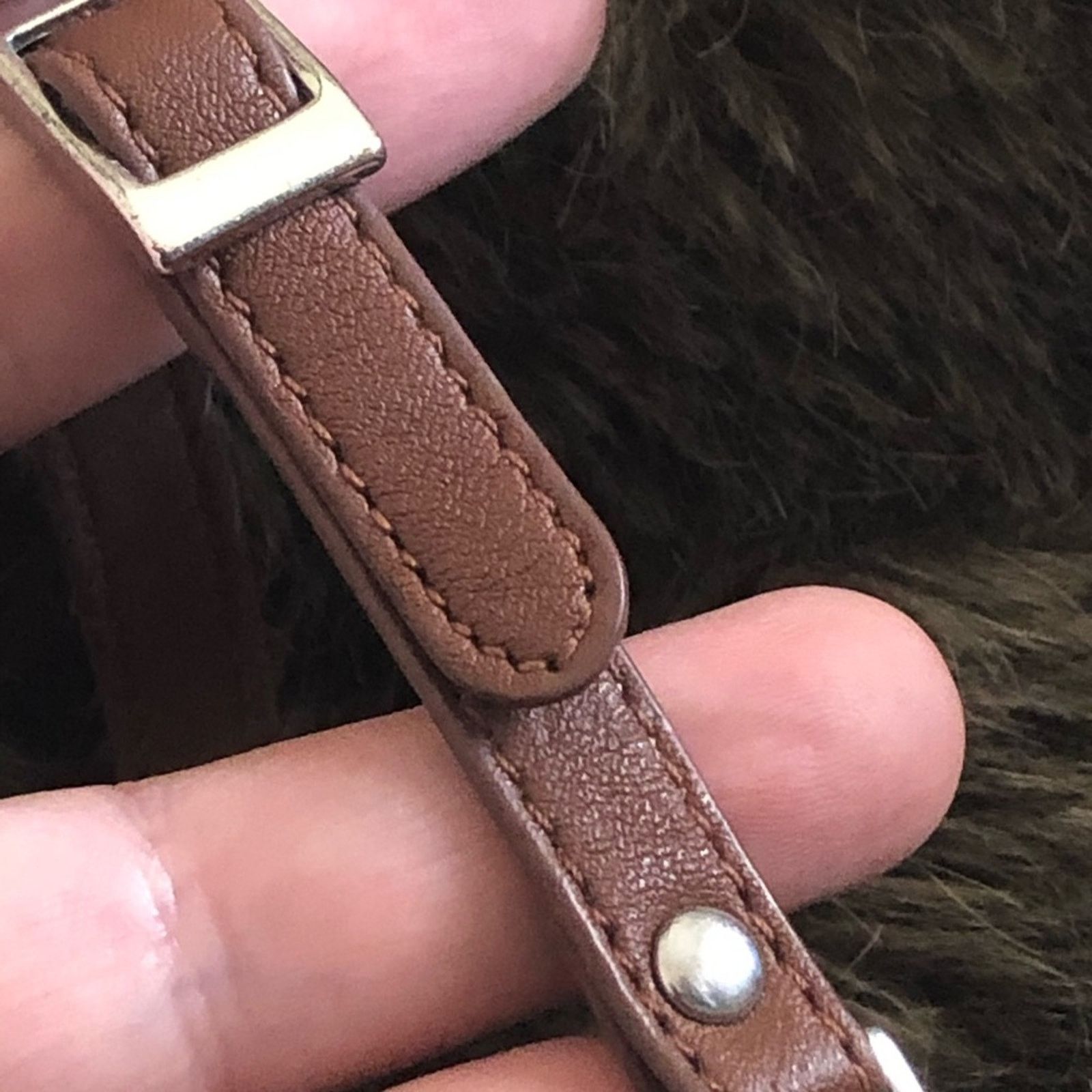 Jewelry Cookie Lee genuine brown leather wrap bracelet Size ONE SIZE - 8 Thumbnail