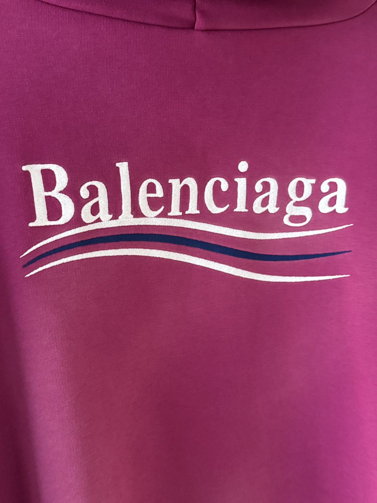 Balenciaga Balenciaga Camaign Political Hoodie Pink Size US S / EU 44-46 / 1 - 4 Thumbnail