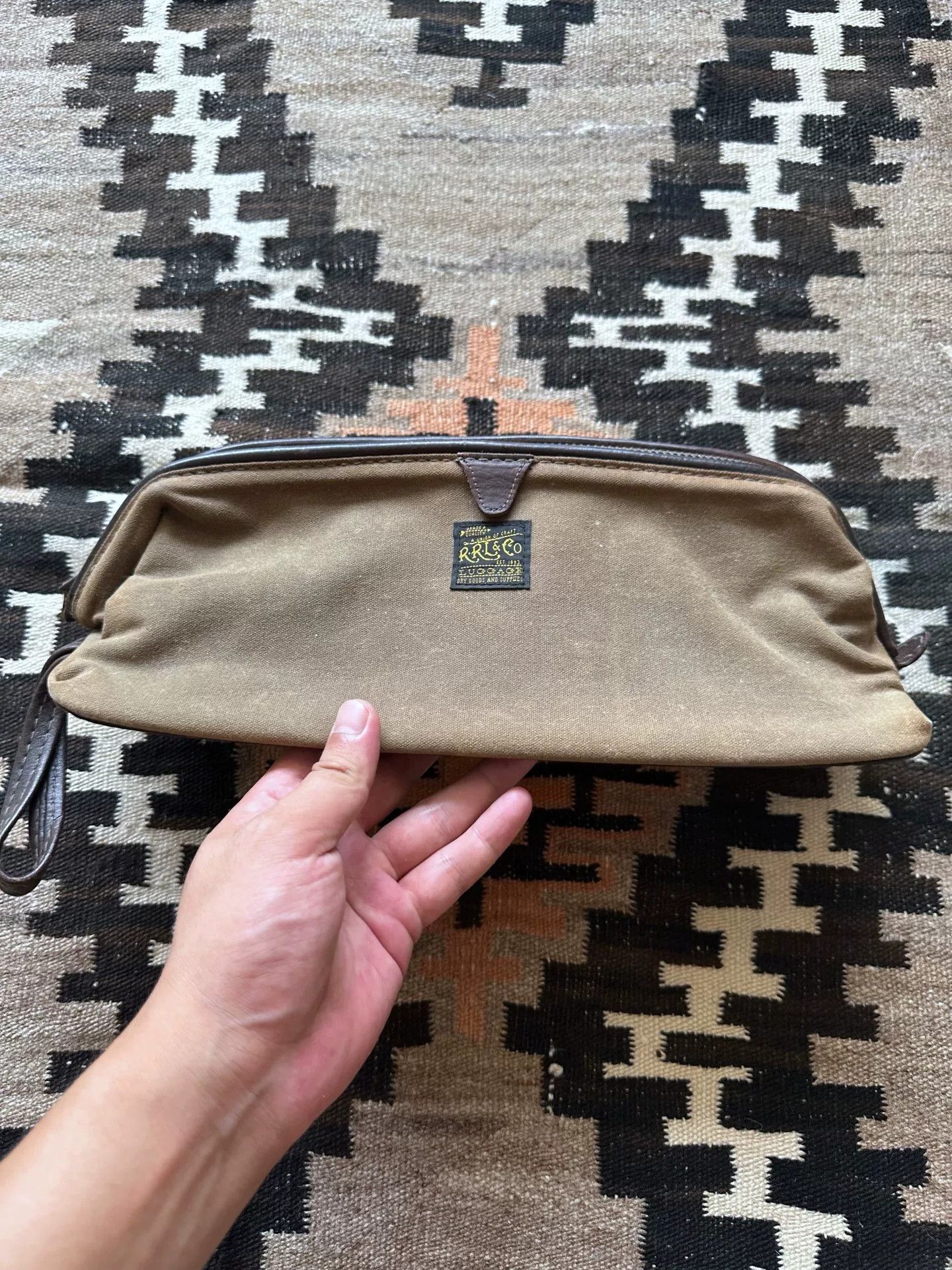 RRL Ralph Lauren RRL Toiletry Bag Size ONE SIZE - 1 Thumbnail