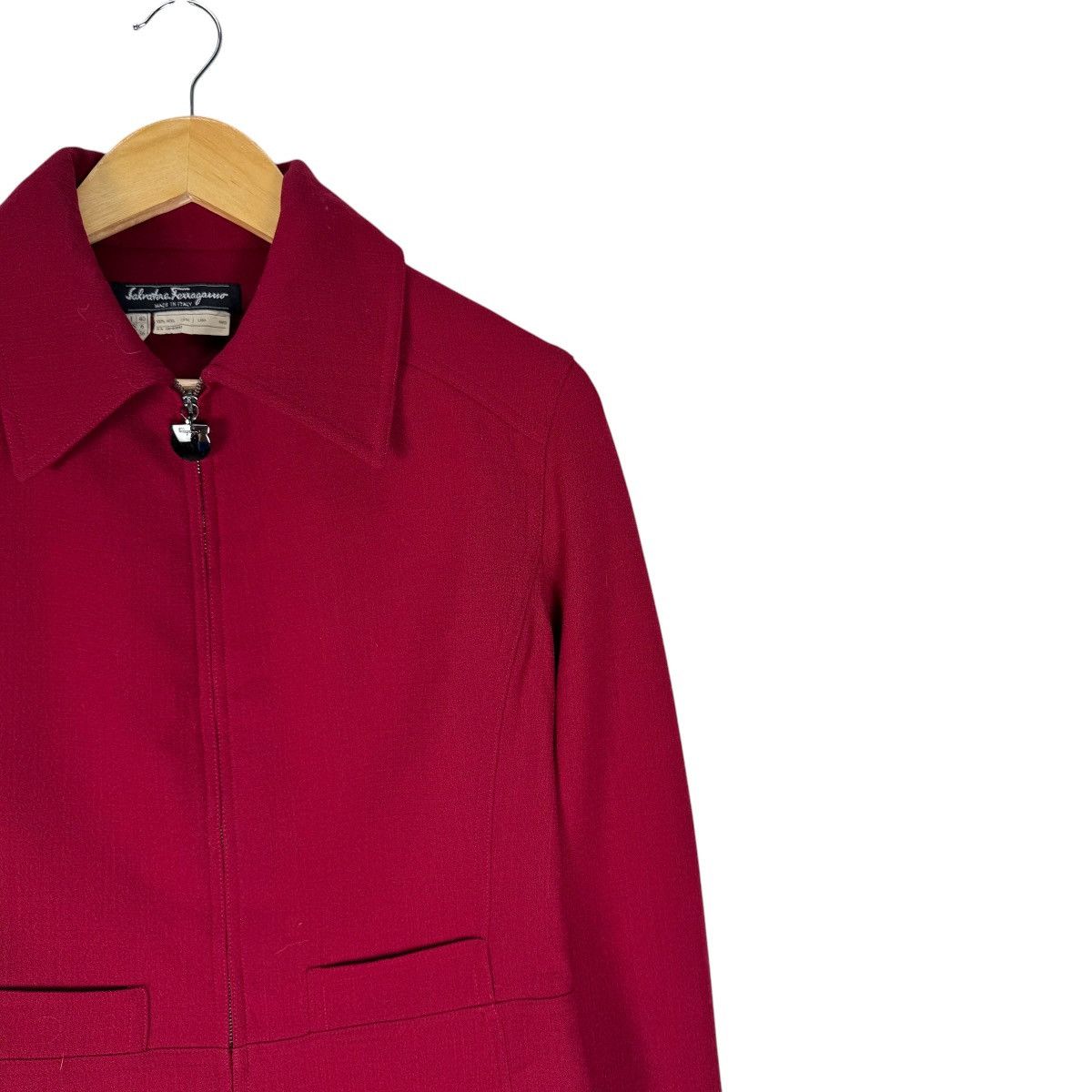 Salvatore Ferragamo 🌟SALVATORE FERRAGAMO ZIPPER JACKET Size S / US 4 / IT 40 - 4 Thumbnail