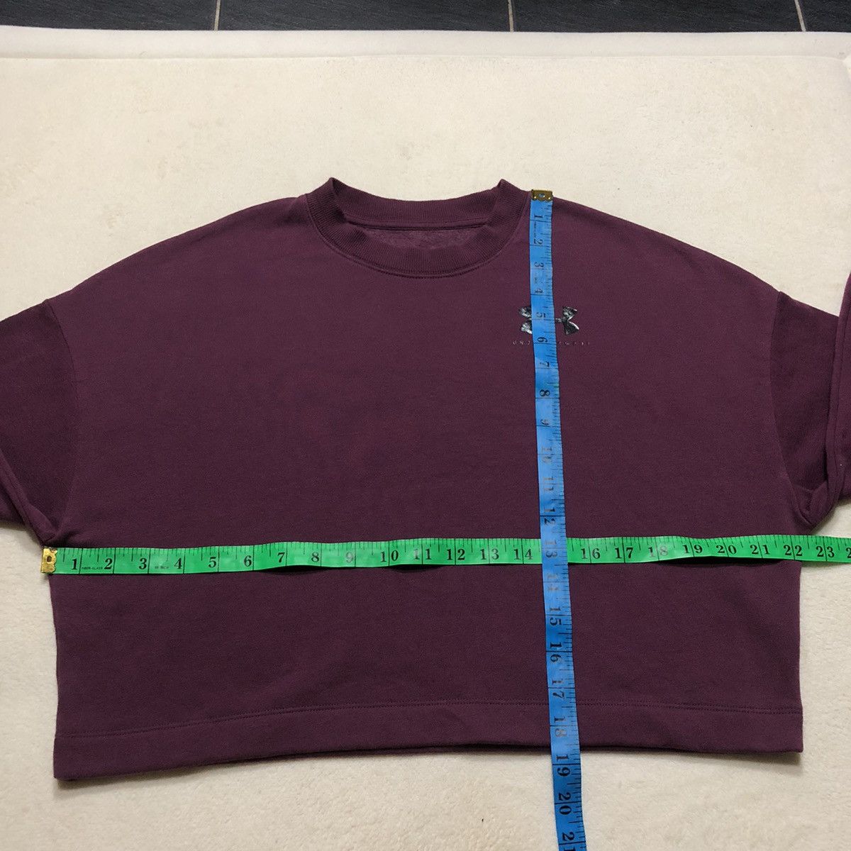 Under Armour UNDER ARMOUR Cropped Sweatshirt Size M / US 6-8 / IT 42-44 - 12 Thumbnail