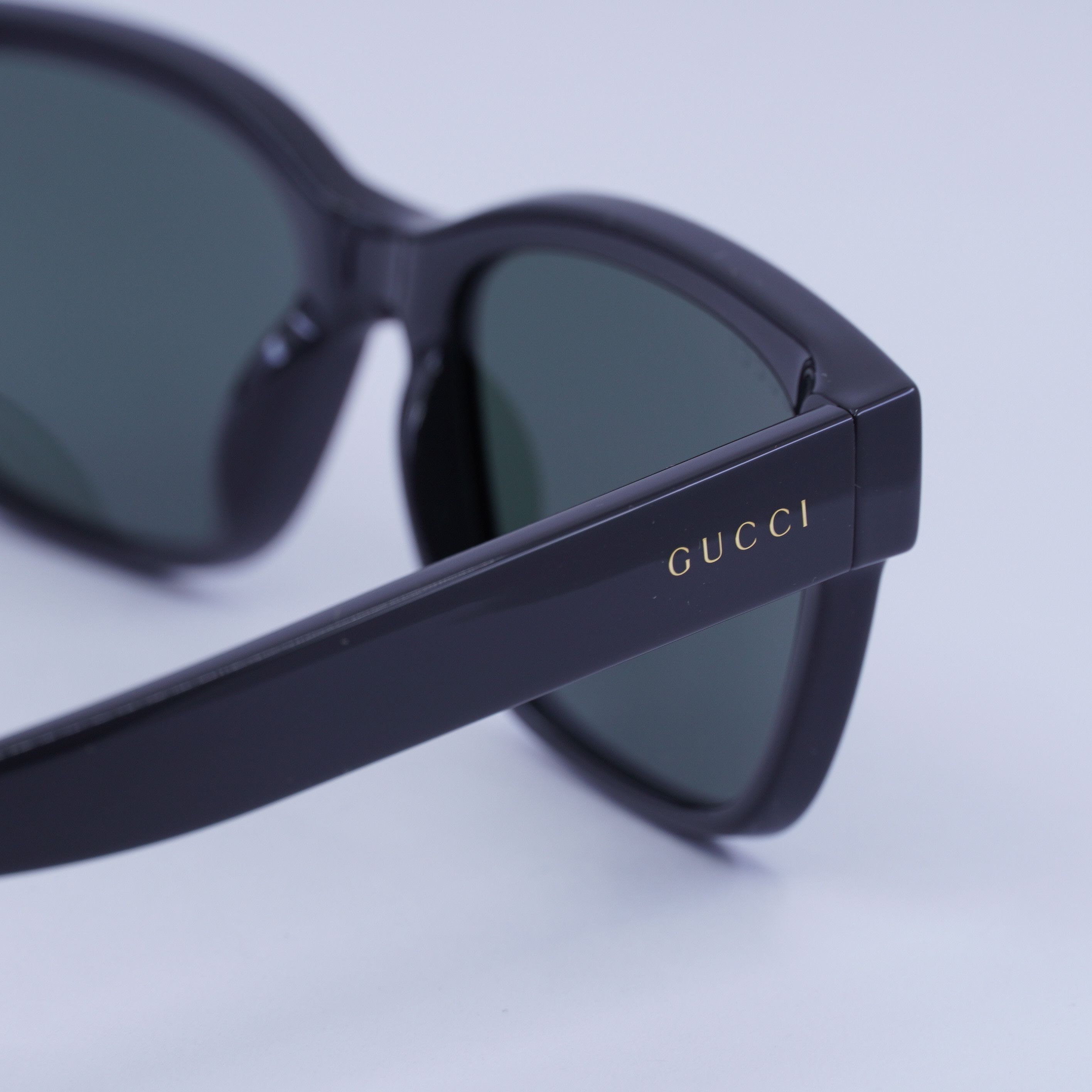 Gucci Gucci GG1716S 003 Sunglasses Grey Square Frame, Grey Lenses Size ONE SIZE - 5 Thumbnail