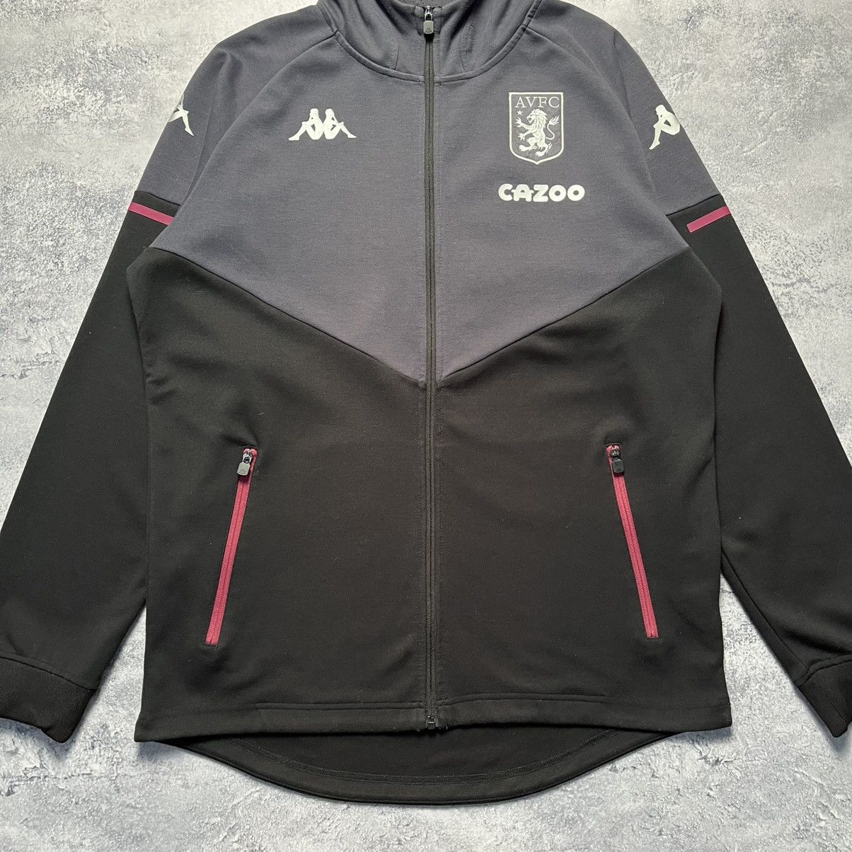Kappa Kappa Aston Villa Zip Hoodie Soccer Player Football AVFC Size US XXL / EU 58 / 5 - 3 Thumbnail