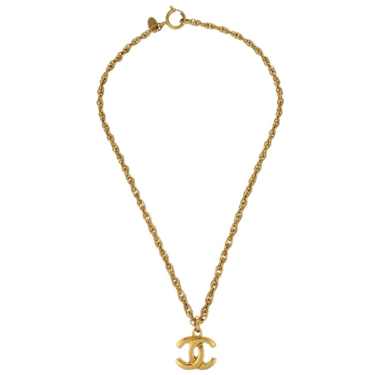 Chanel Chanel CC Pendant Necklace Metal Size ONE SIZE - 1 Thumbnail