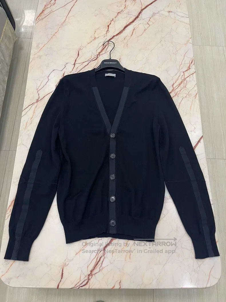 Dior Dior Casual woollen sweater knitted V-neck cardigan coat Size US S / EU 44-46 / 1 - 1 Thumbnail