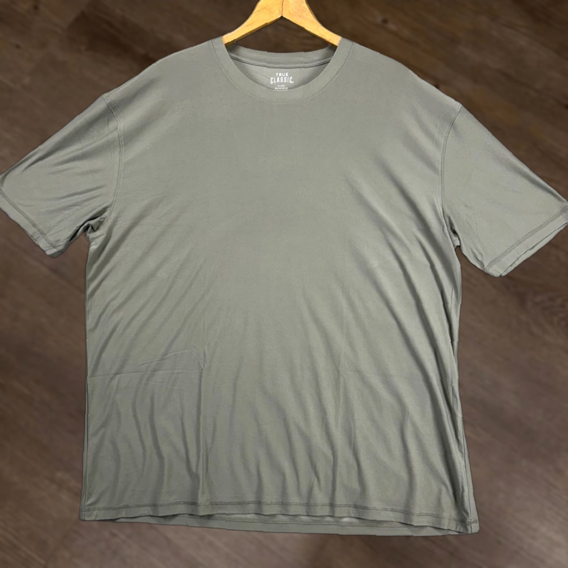Vintage True Classic T-Shirt Mens XL Light Grey Casual Crewneck Short Sleeve Tee NEW Size US XL / EU 56 / 4 - 1 Thumbnail