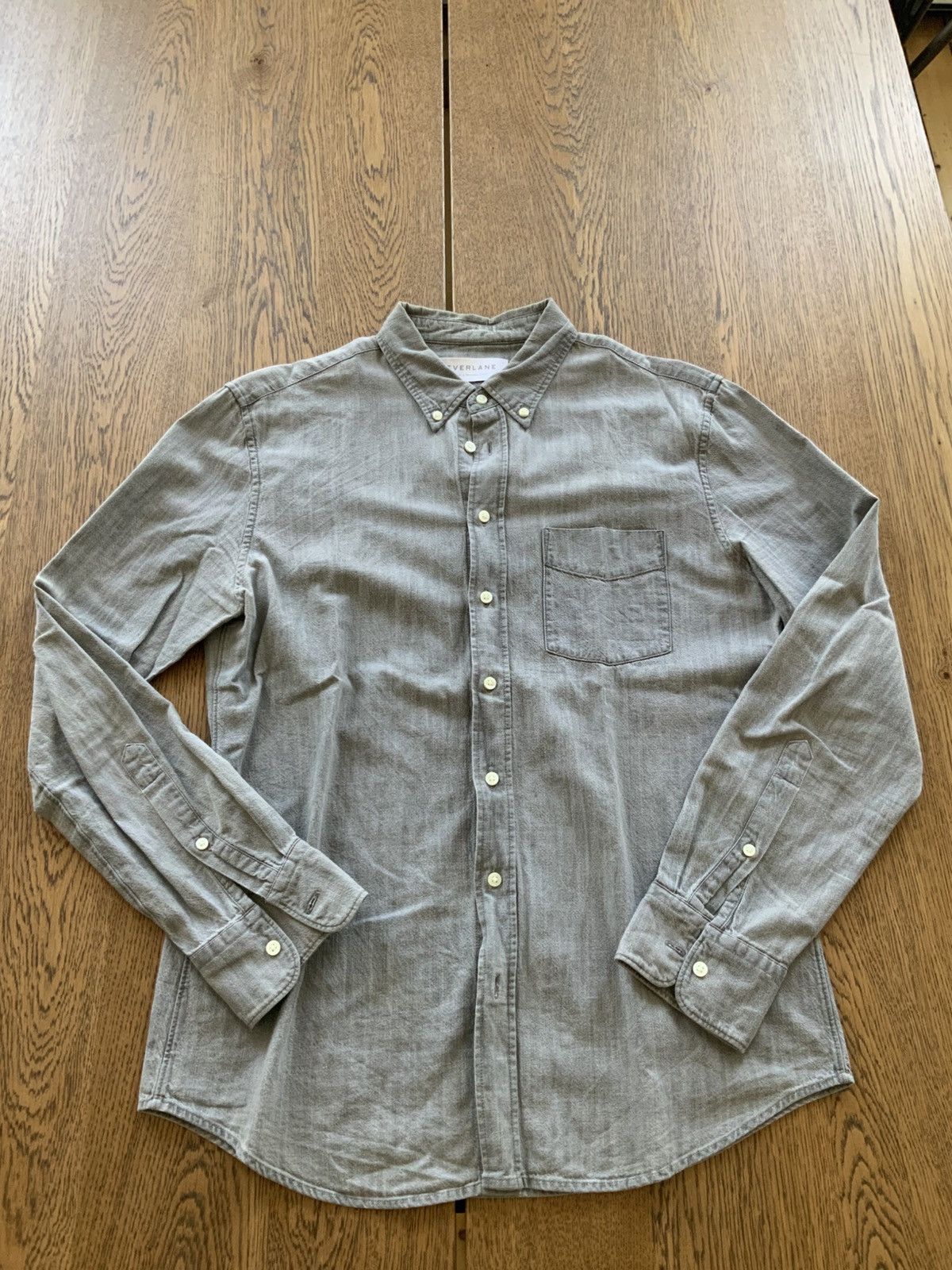 Everlane Everlane grey denim shirt Size US S / EU 44-46 / 1 - 1 Thumbnail