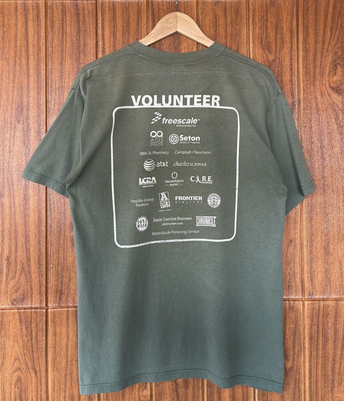 Vintage Vintage’y2k🔥HUMOR🔥Aids Walk Austin 06 Faded Tshirt Size US M / EU 48-50 / 2 - 2 Thumbnail