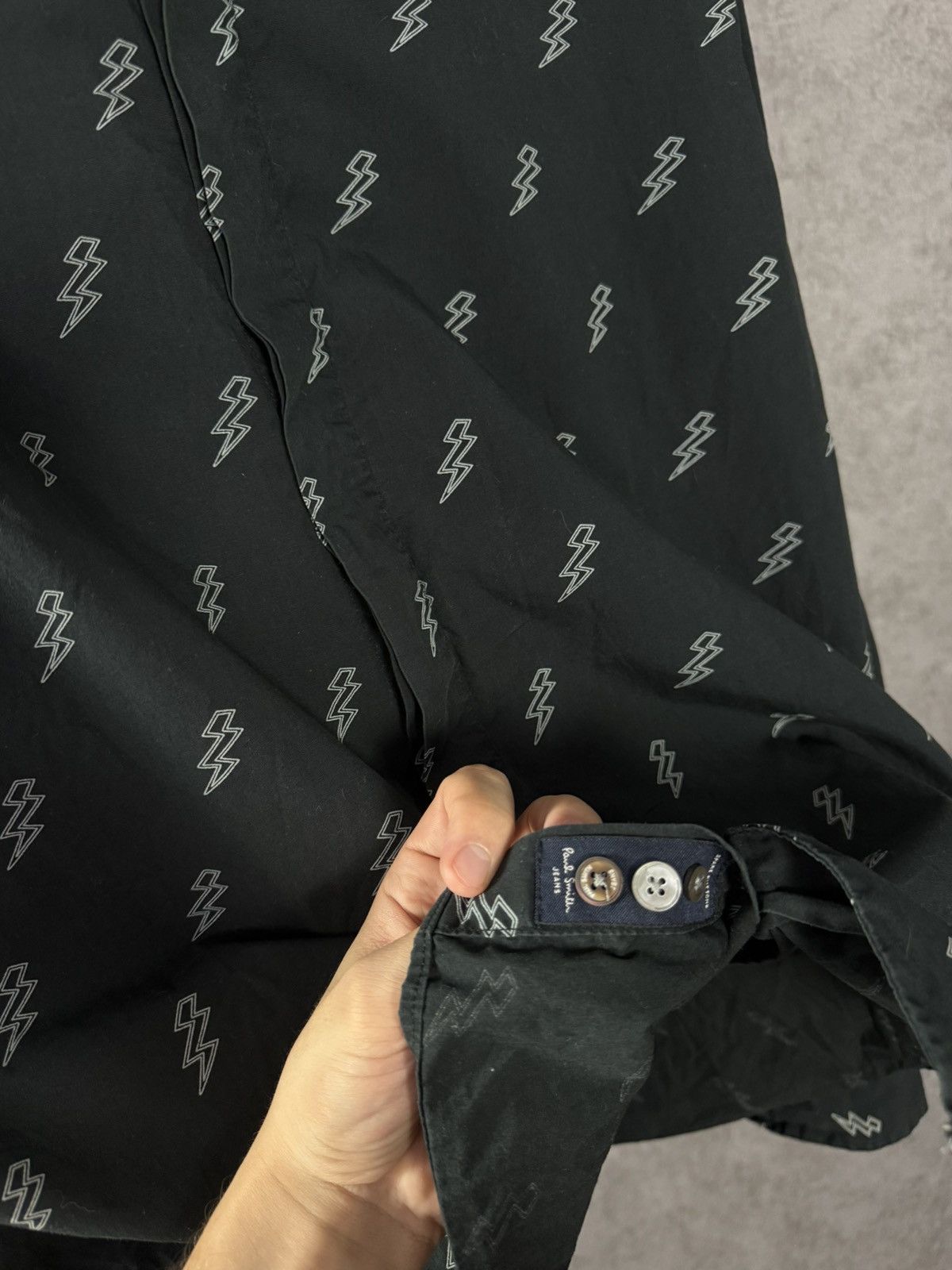 Paul Smith Paul Smith designer monogram shirt Size US XL / EU 56 / 4 - 5 Thumbnail
