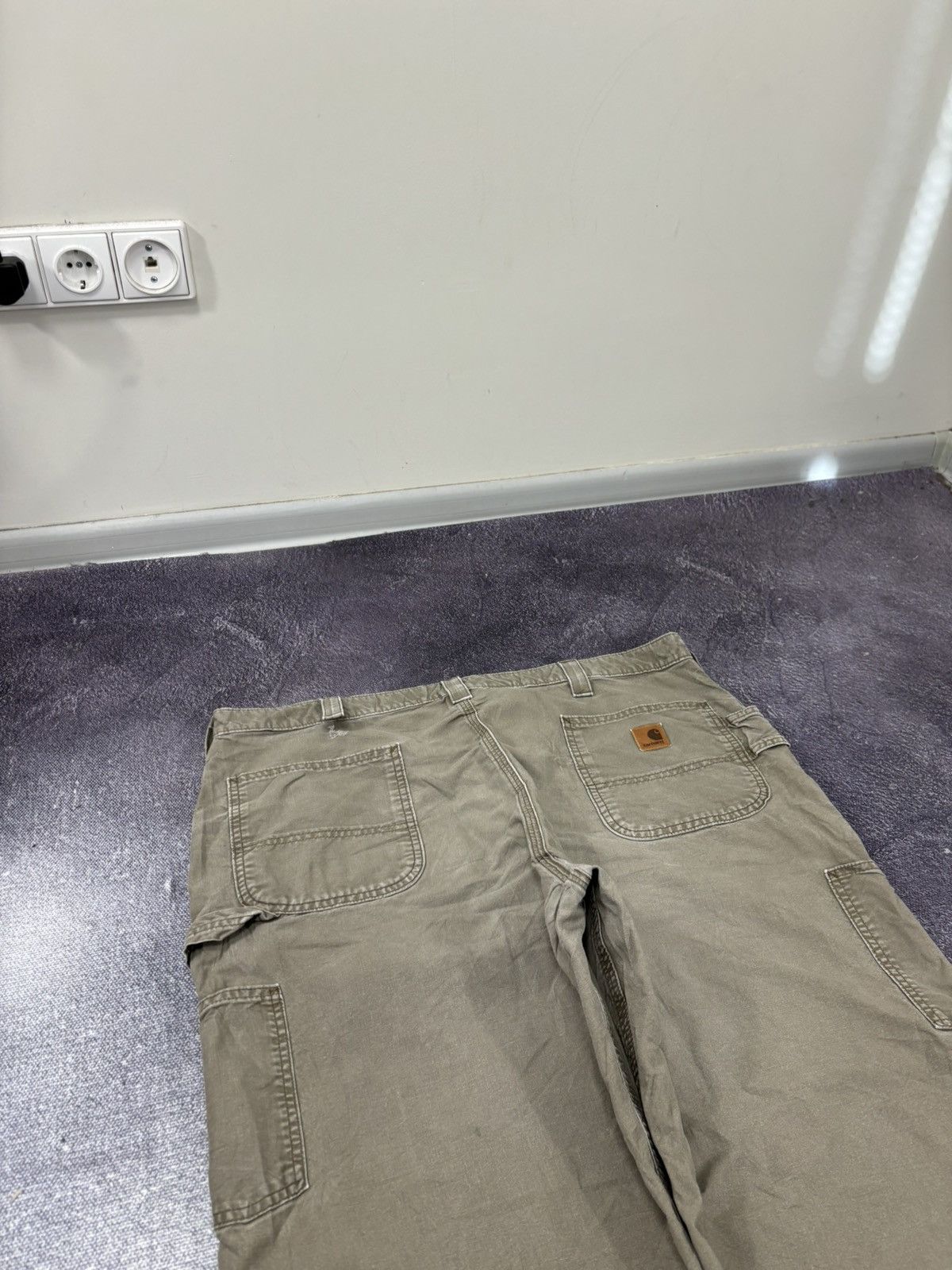 Carhartt Vintage Carhartt Original Dungaree Fit Carpenter Baggy Pants Size US 42 / EU 58 - 5 Thumbnail