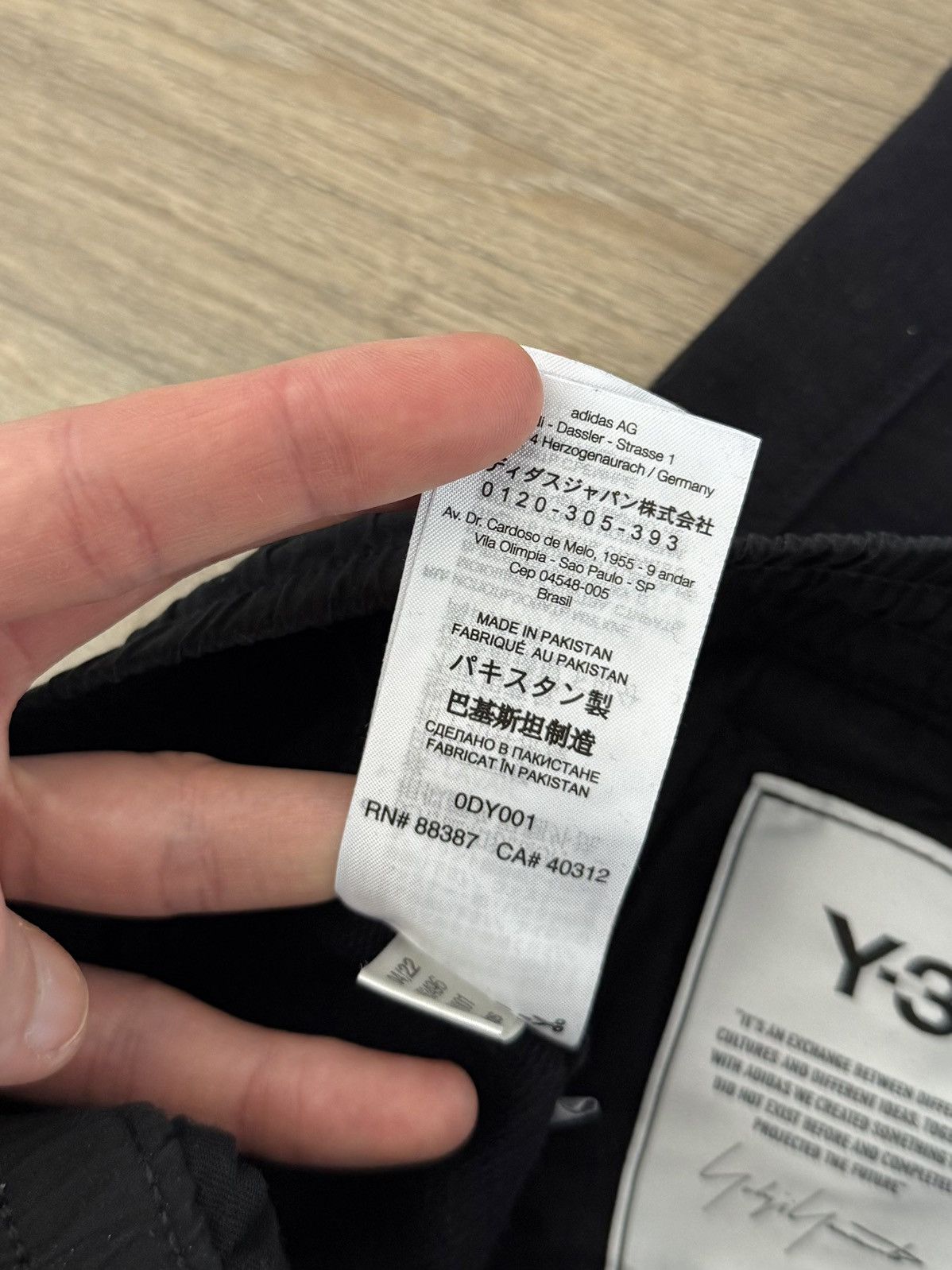 Adidas × Y-3 Yohji Yamamoto Y-3 x Adidas Rare Avant-Garde Cargo Pants Size US 29 - 7 Thumbnail
