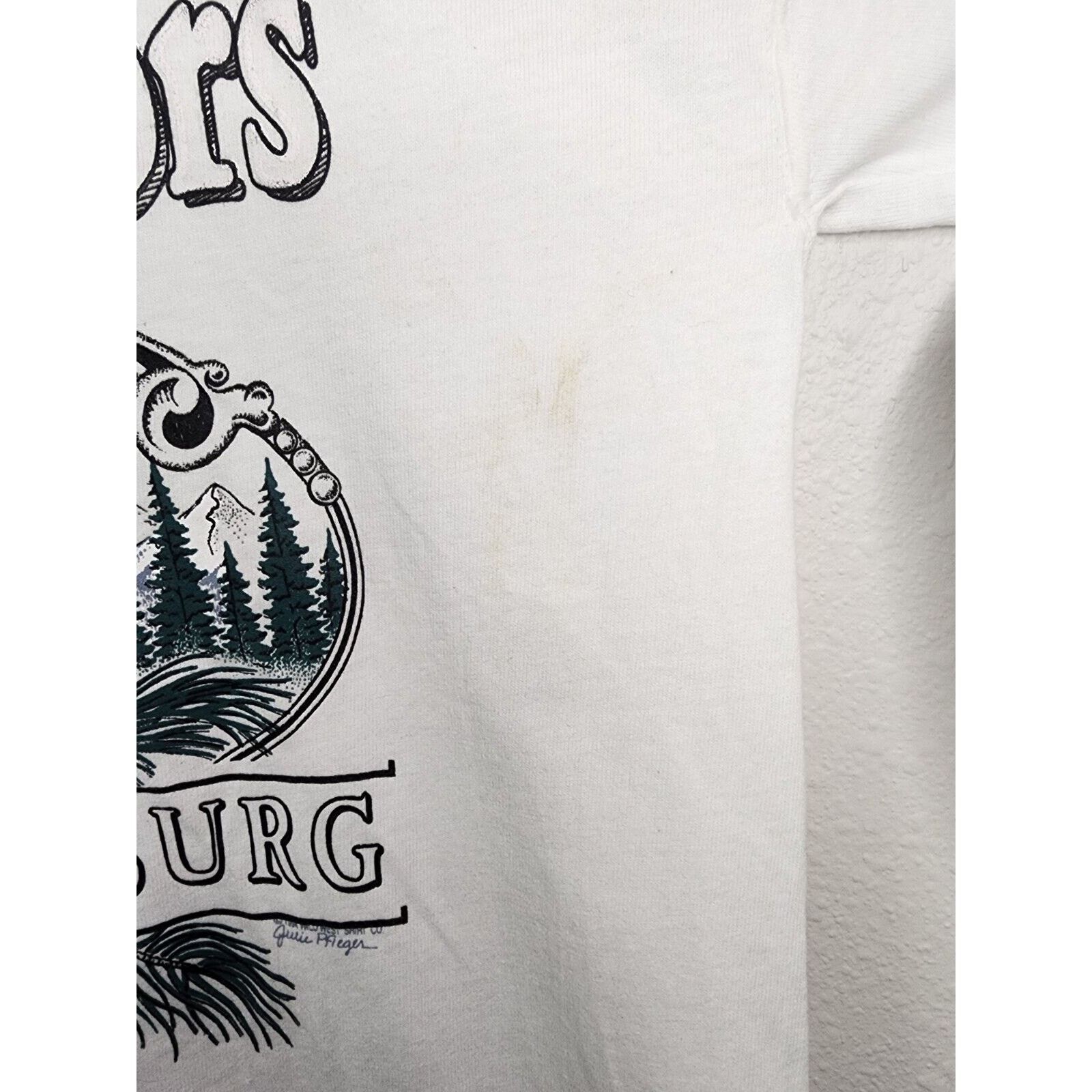 Signal Sport × Vintage Vintage Gatlinburg Long Sleeve Shirt Test Print Tee 90s VTG Size US L / EU 52-54 / 3 - 3 Thumbnail