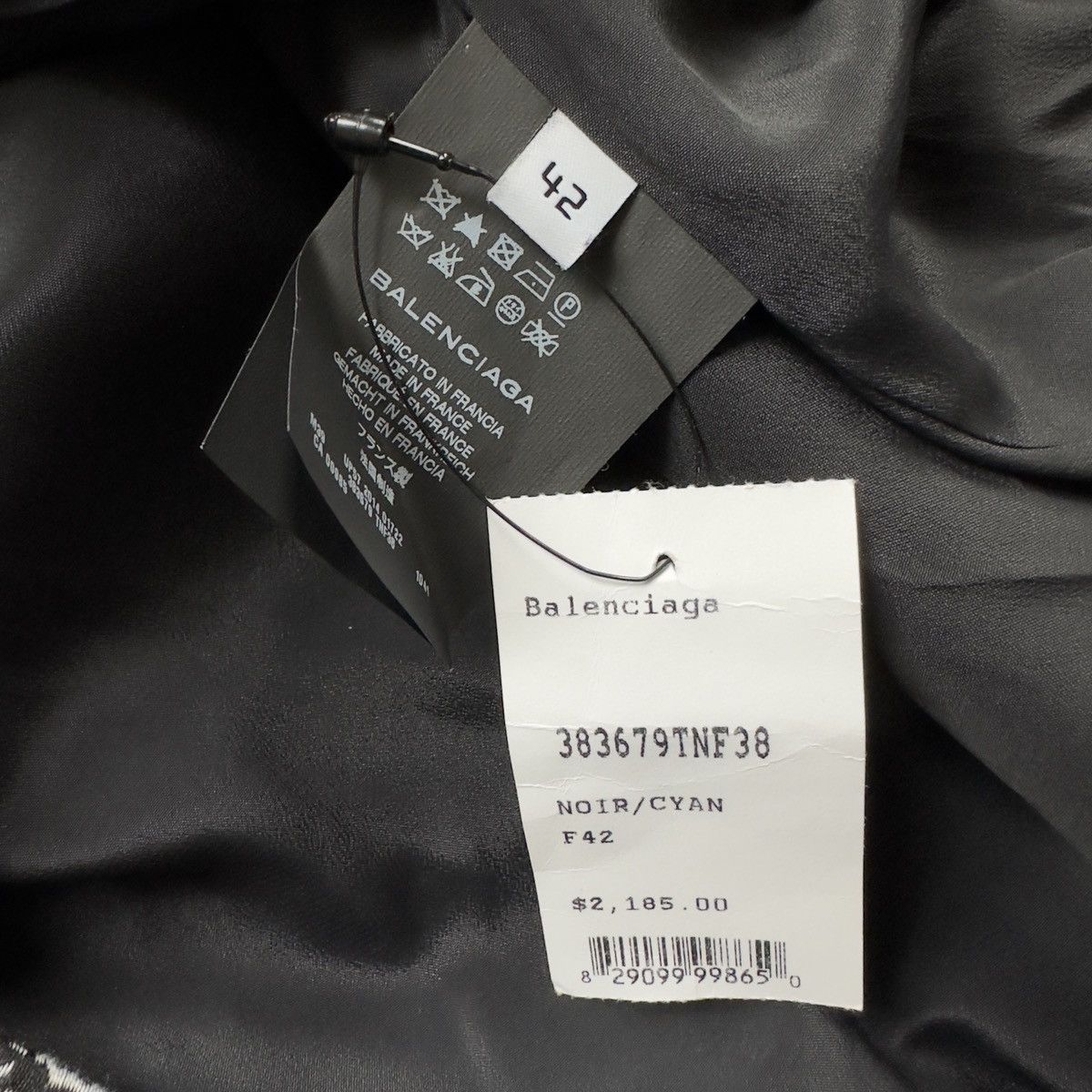 Balenciaga COAT WITH PRINT BALENCIAGA - Balenciaga Peacoat Size M / US 6-8 / IT 42-44 - 4 Thumbnail