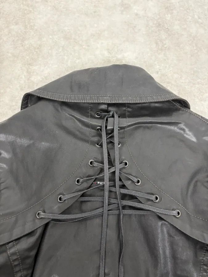 Jean Paul Gaultier 2000s Jean Paul Gaultier Black Detachable Obscure Trenchcoat Size US S / EU 44-46 / 1 - 10 Thumbnail