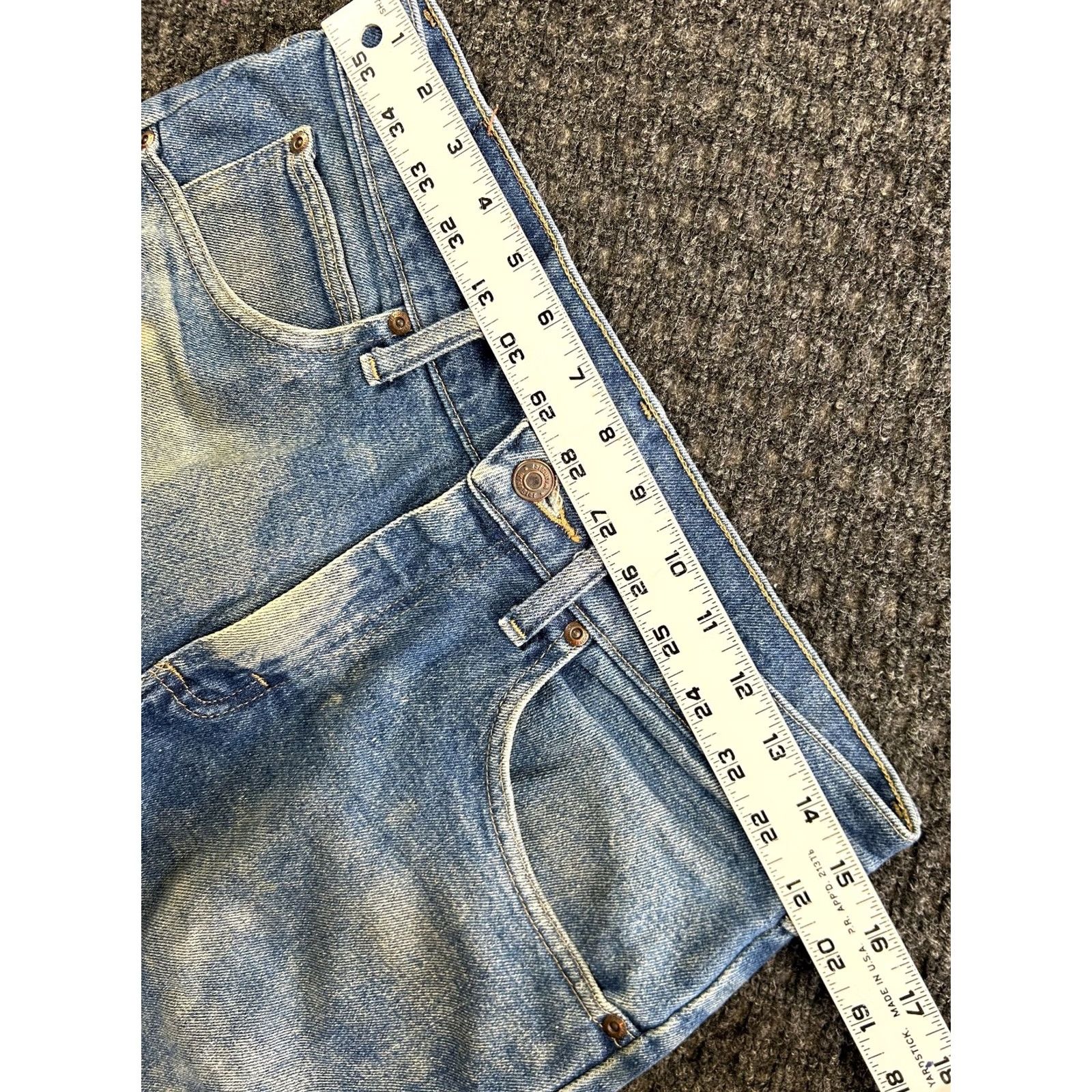 Wrangler Wrangler Jeans Mens 30 x 32 Relaxed Fit Denim Workwear 1097FXVMD Regular Blue Jeans Size US 30 / EU 46 - 7 Thumbnail