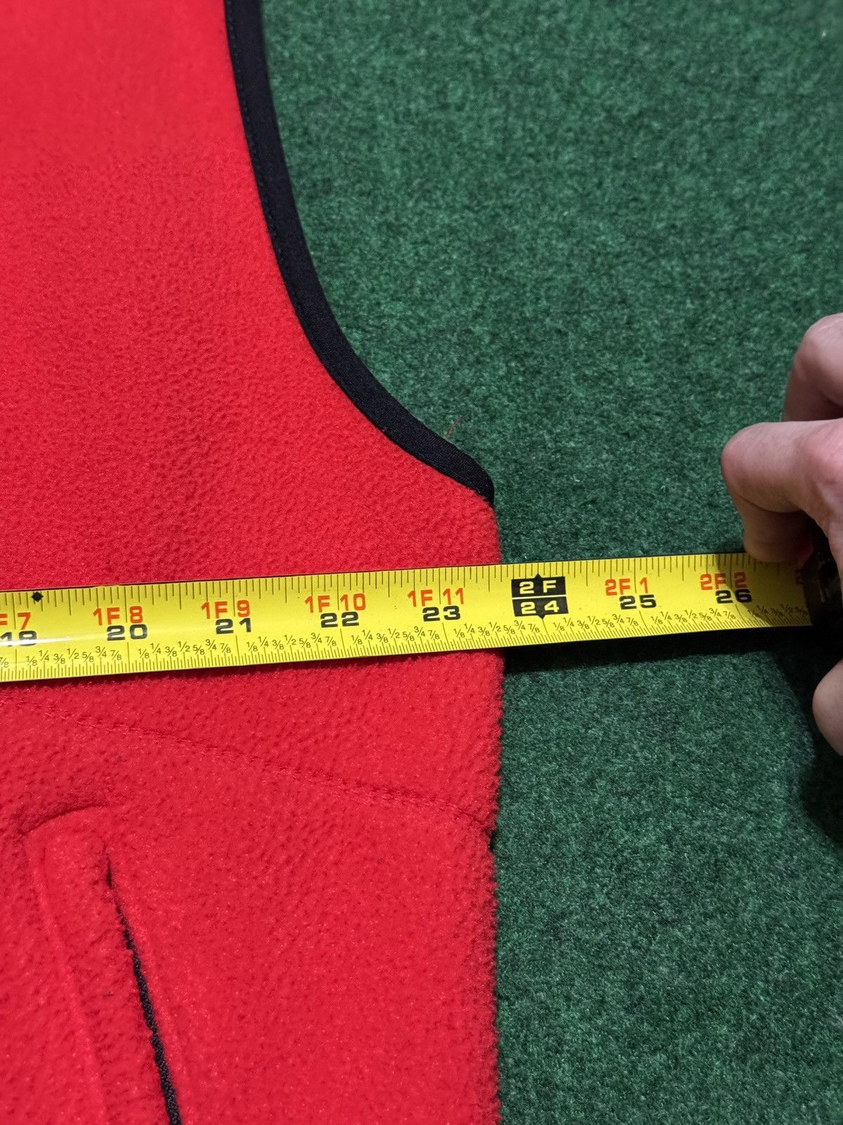 The North Face Vintage 90s The North Face Red Large Vest Fleece USA Made Size US L / EU 52-54 / 3 - 5 Thumbnail
