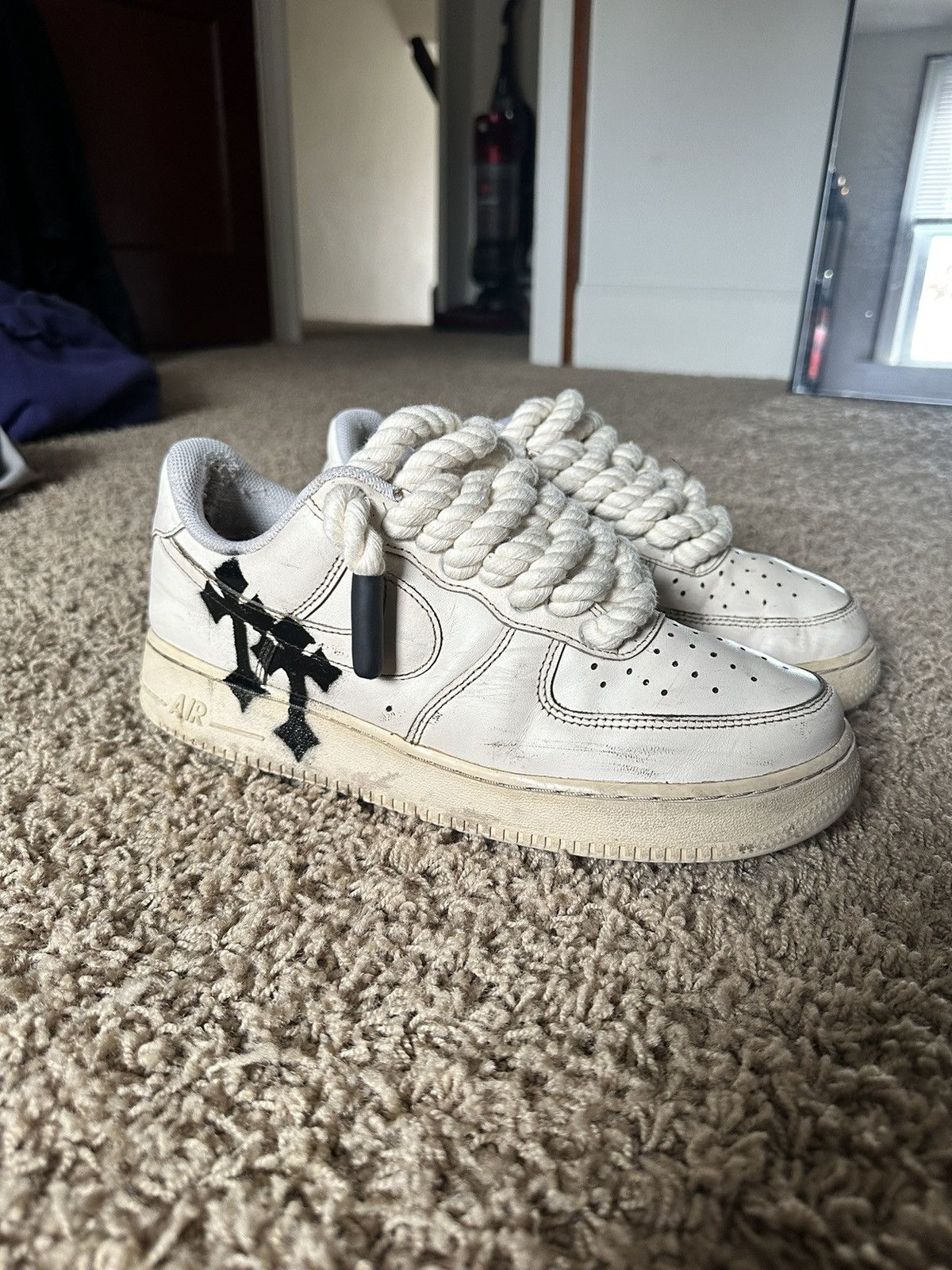 Nike Custom Nike Air Force 1 Size US 10 / EU 43 - 2 Thumbnail