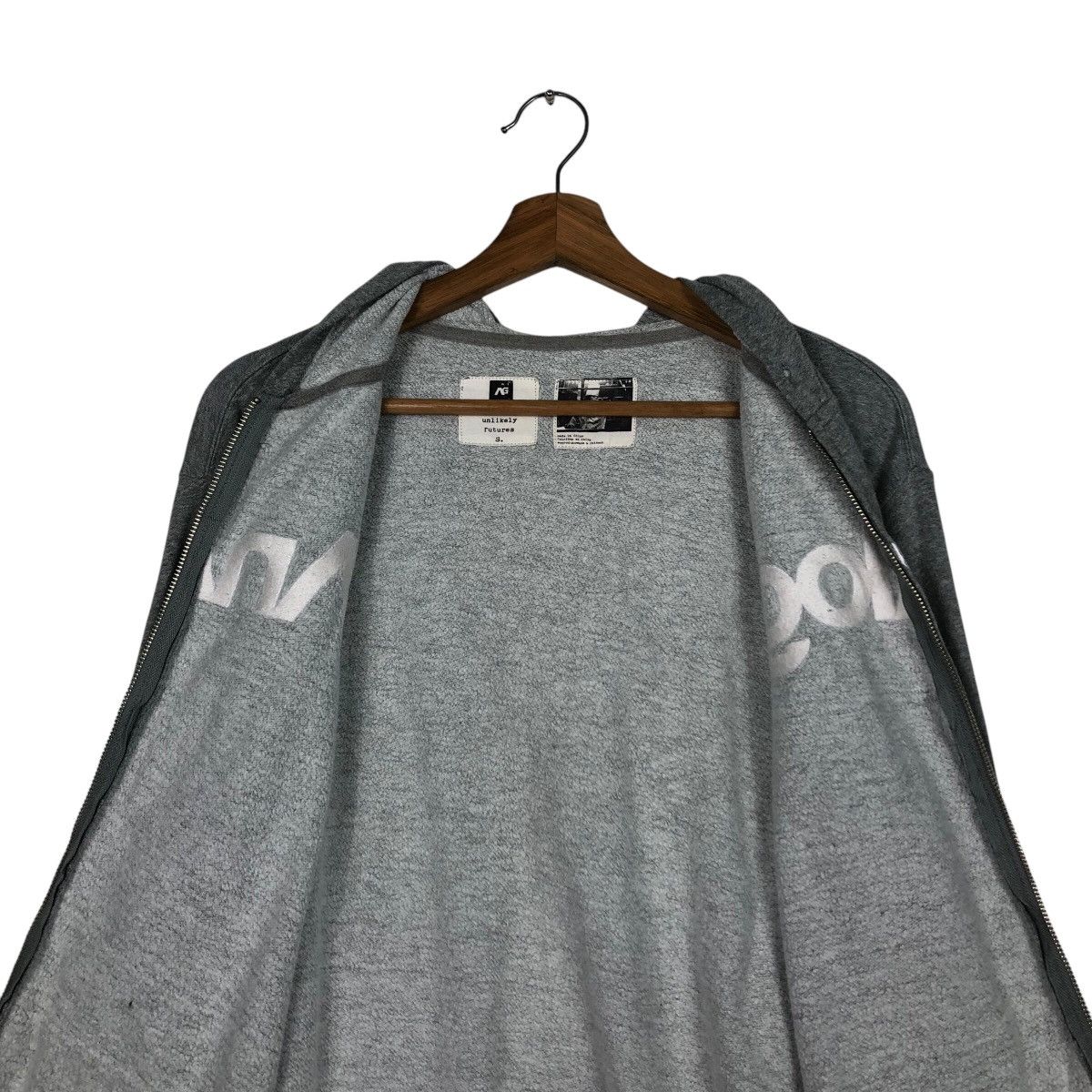 Analog 📌Analog Sweater Zipper Hoodie Big Logo Spell Out Size US M / EU 48-50 / 2 - 16 Thumbnail