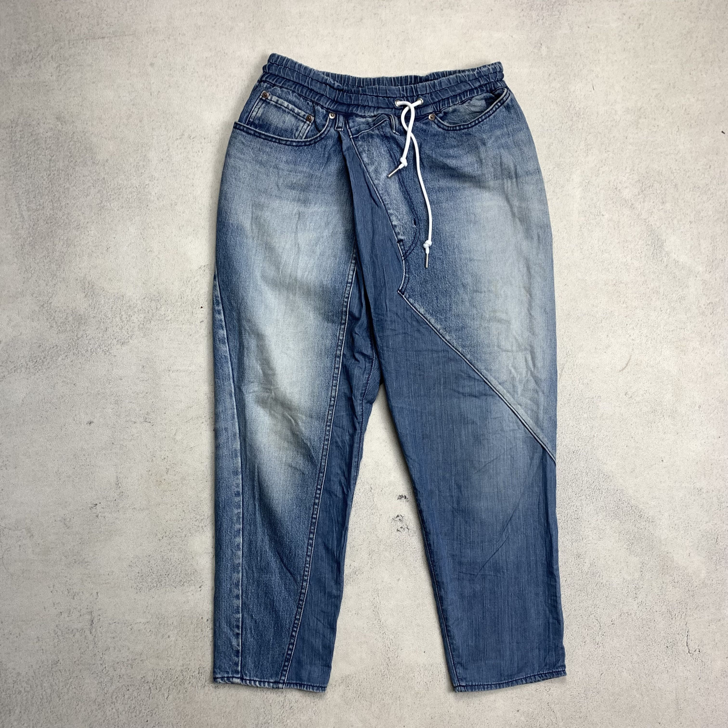 Maison MIHARA YASUHIRO Miharayasuhiro Pants Washed Blue Size US 30 / EU 46 - 1 Thumbnail