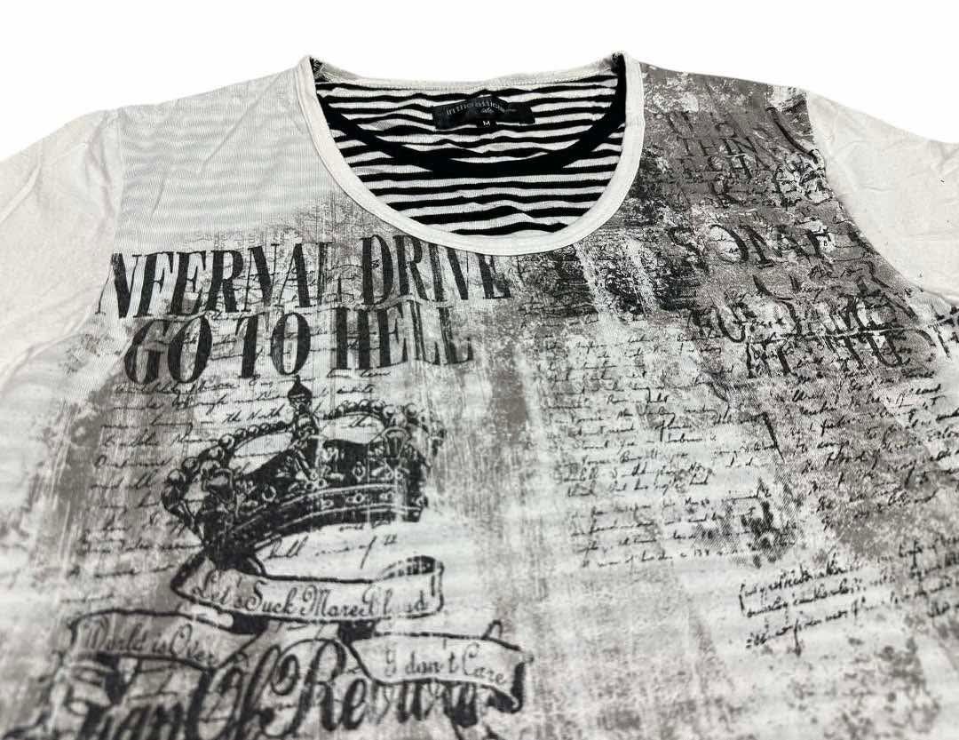 In The Attic 🔥SickY2K In The Attic Double Layer Poem Tee Vkei Goth Punk Size US M / EU 48-50 / 2 - 3 Thumbnail