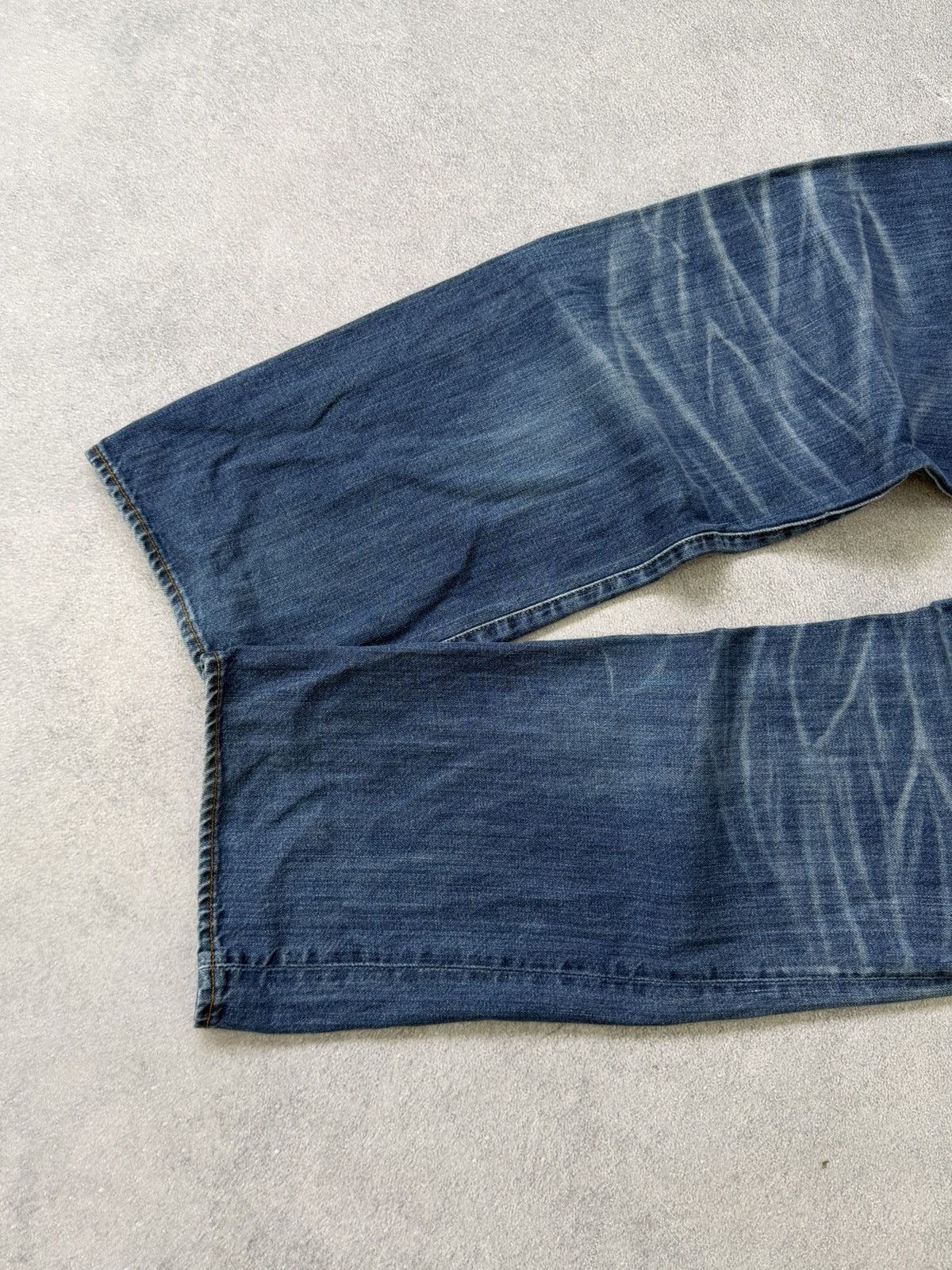 G-Star Vintage 00s Washed G-Star Diesel Hedi Slimane Style Jeans Size US 33 - 4 Thumbnail