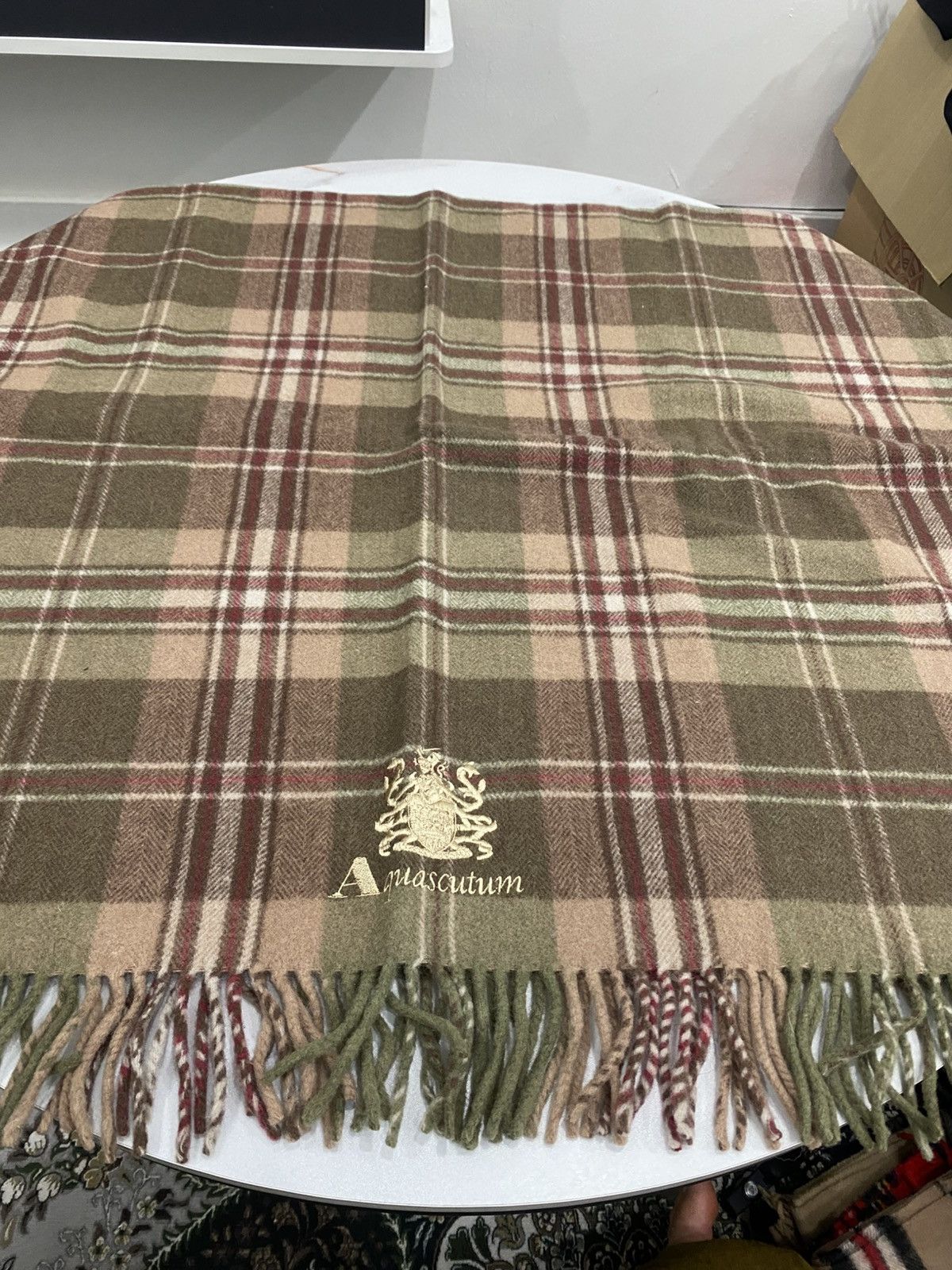 Aquascutum Aquascutum scarf of London Scarf Muffler (code:C Size ONE SIZE - 1 Thumbnail