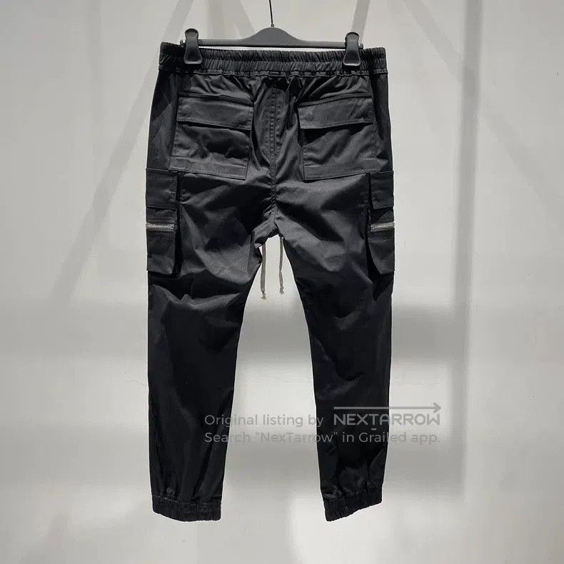 Rick Owens Rick Owens Men's Black Cargo Pants. Size US 44 / EU 60 - 2 Thumbnail