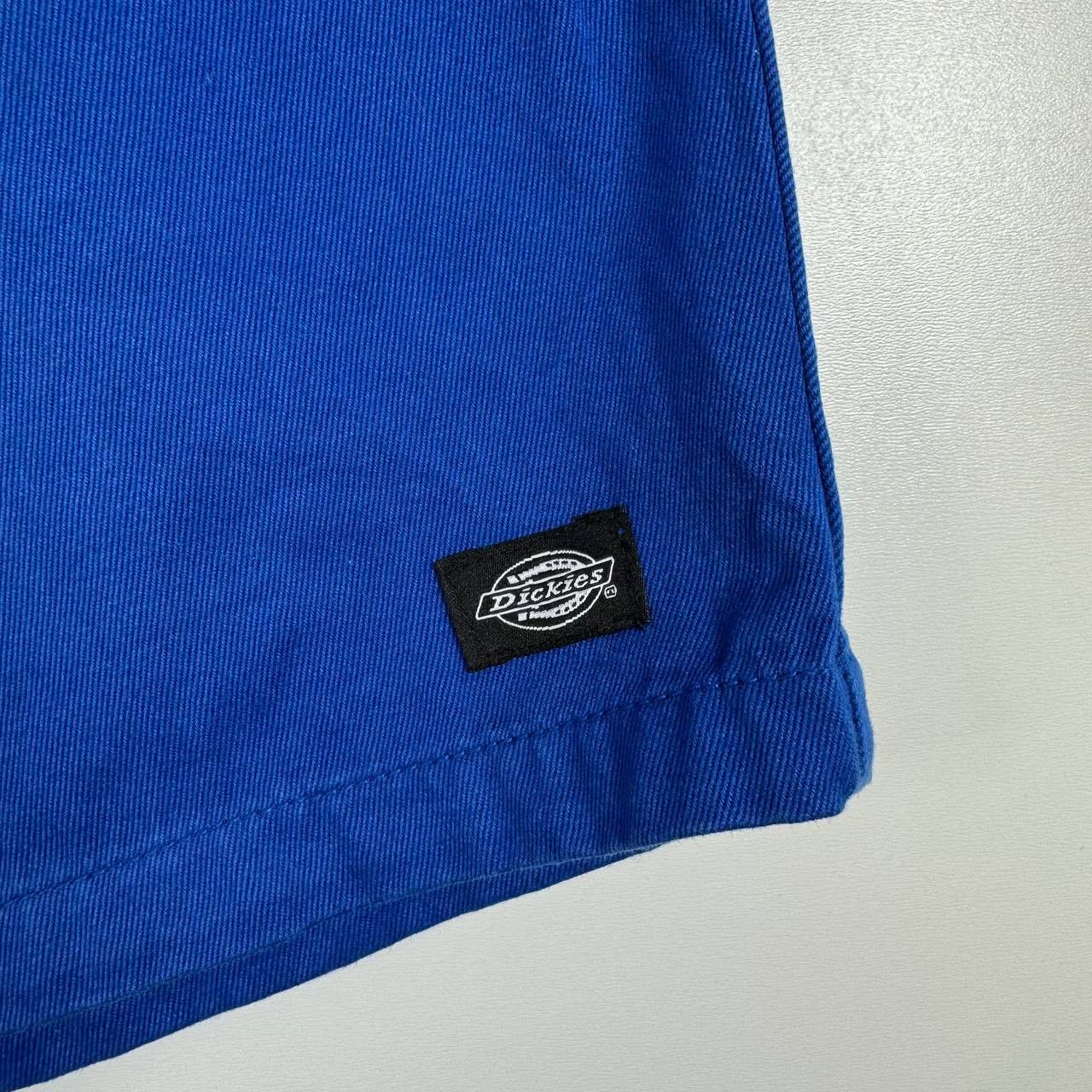 Dickies Dickies Shorts Mens Blue Work Chino Casual Flat Front W33 Size US 33 - 3 Thumbnail