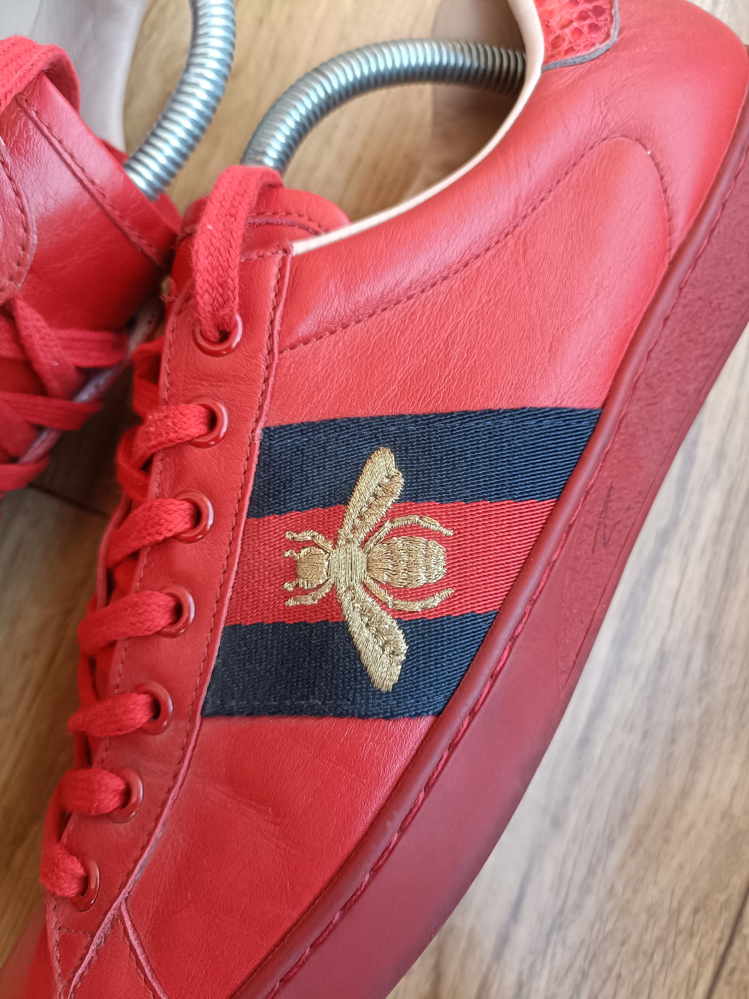 Gucci Gucci Ace Bee Low Top Size US 9 / EU 42 - 9 Thumbnail